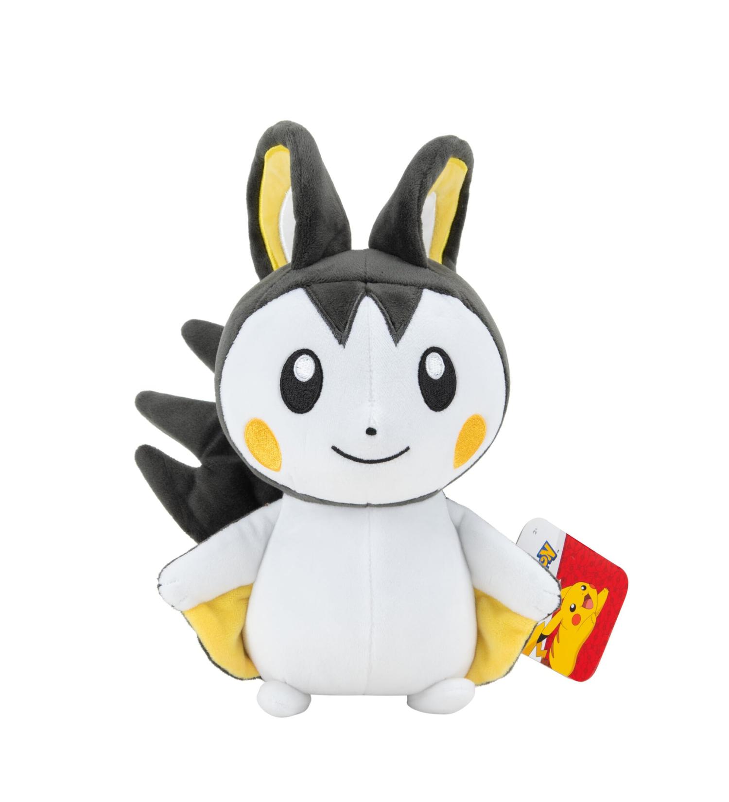 Pok mon Emolga 8-inch Ultra-Soft Plush Toy - Official & Premium Quality, Perfect for Play & Display - Gotta Catch 'Em All! - Buy Online on GoSupps.com