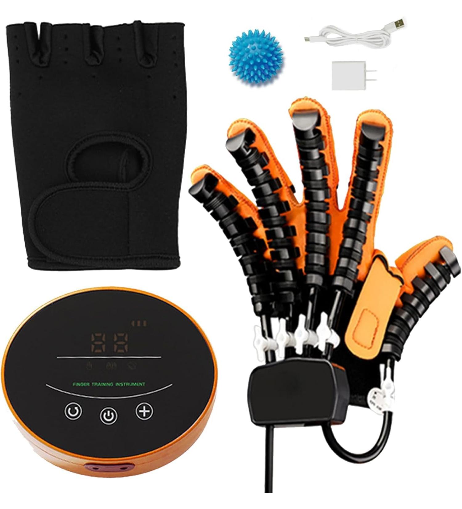 Rehabilitation Robot Training Gloves Rehabilitation Restore Equipment for Patient with Hand Paralysis Finger Recovery Exercise Equipment Orthotics Orange A XL Orange A XL - Buy Online on GoSupps.com