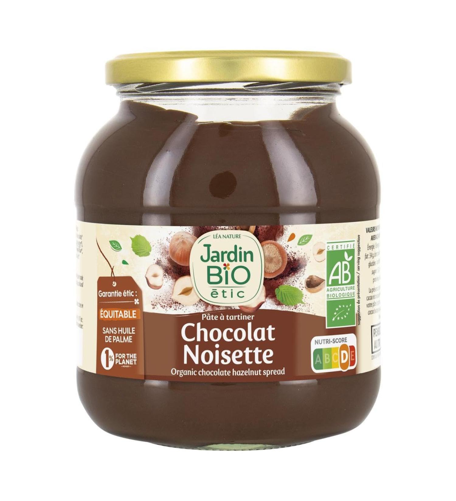  G n rique JARDIN BIO ETIC - Jardin Bio Etic Organic Hazelnut and Cocoa Spread 750g - 750g - Pack of 3 - Sold as a Pack - Buy Online on GoSupps.com