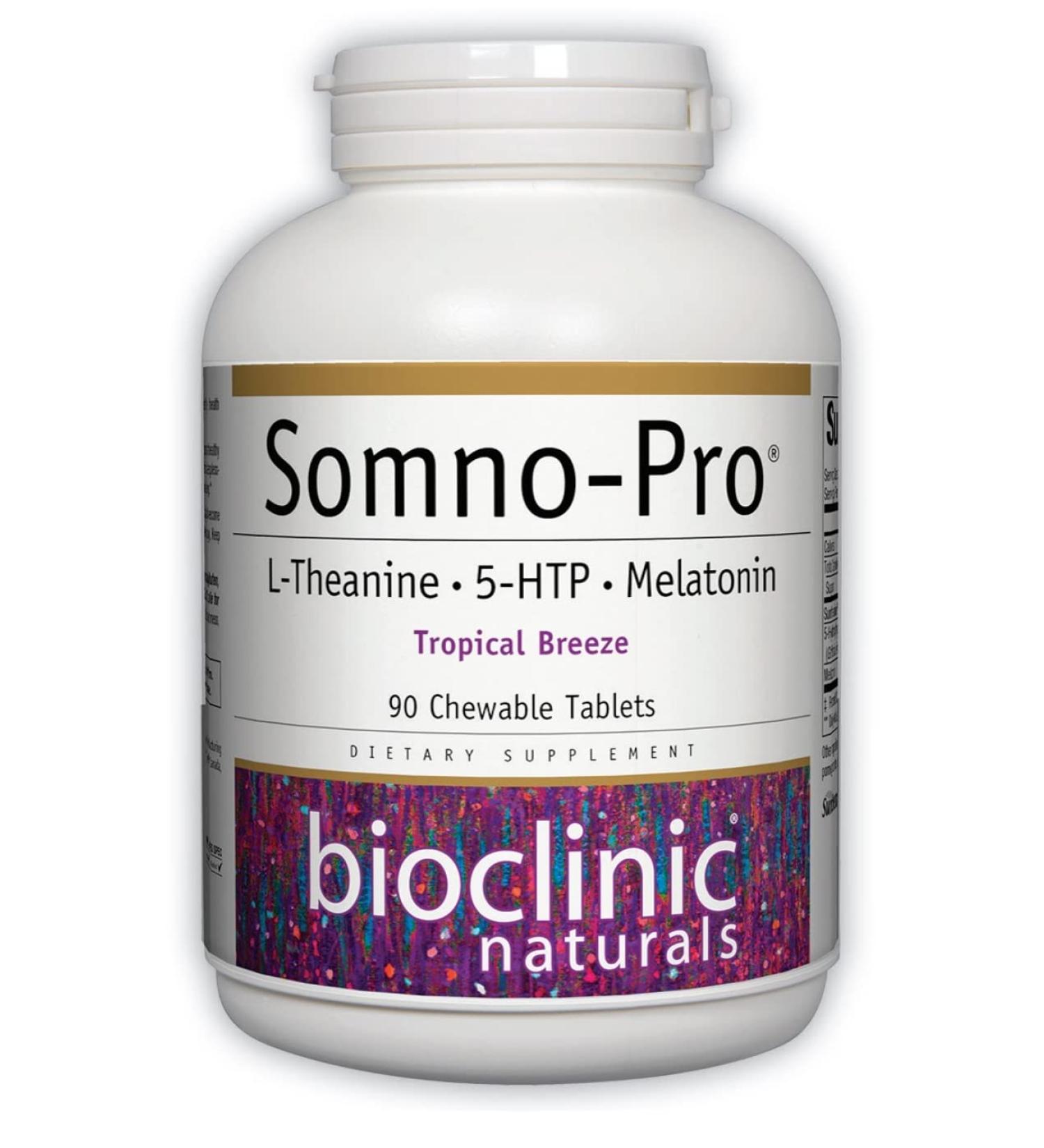Bioclinic Naturals - Somno-Pro Tropical Breeze - 90 Chewable Tablets by Bioclinic Naturals
