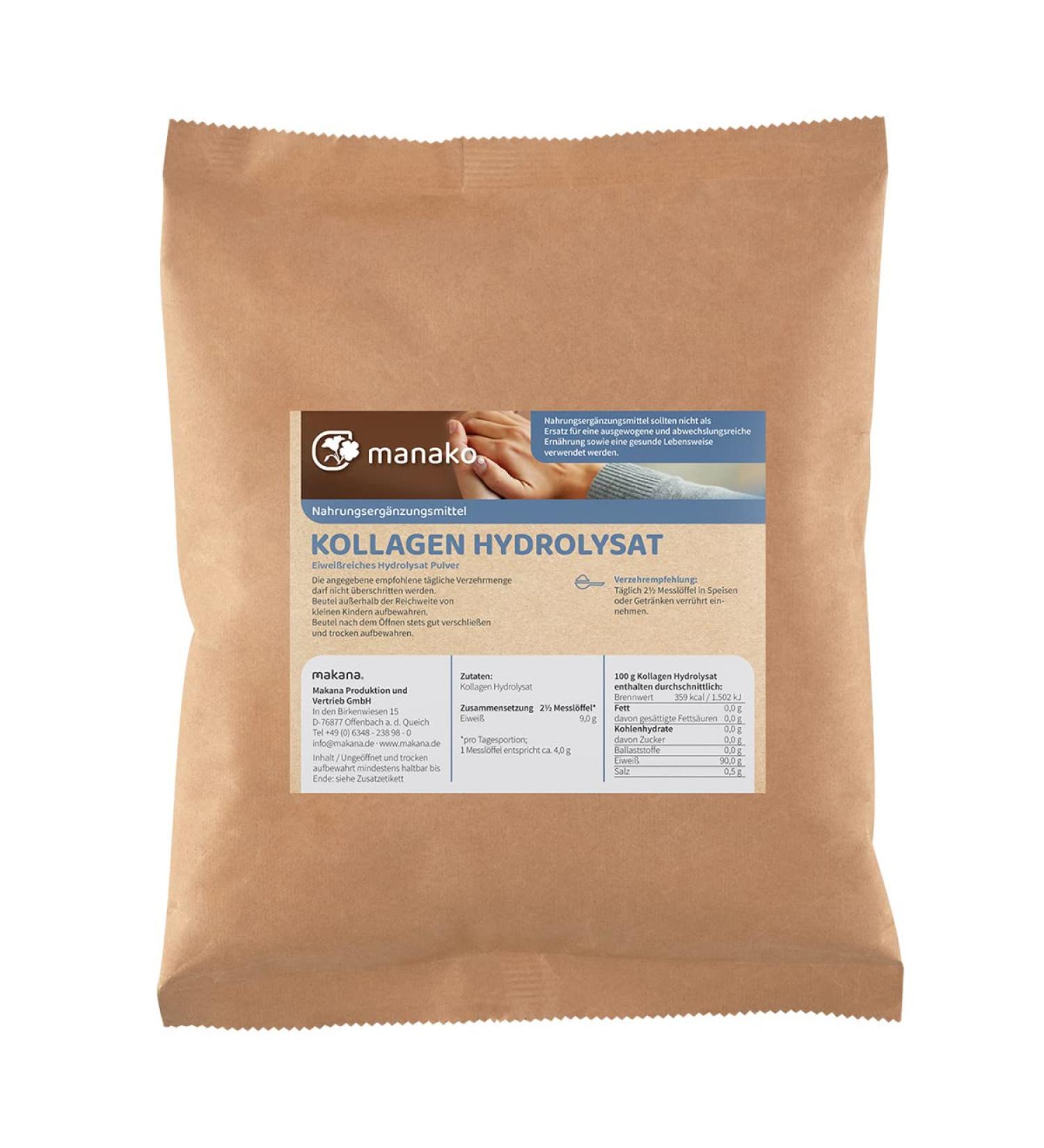 manako manako Collagen Hydrolysate (Collagen) Powder Bag 1000 g