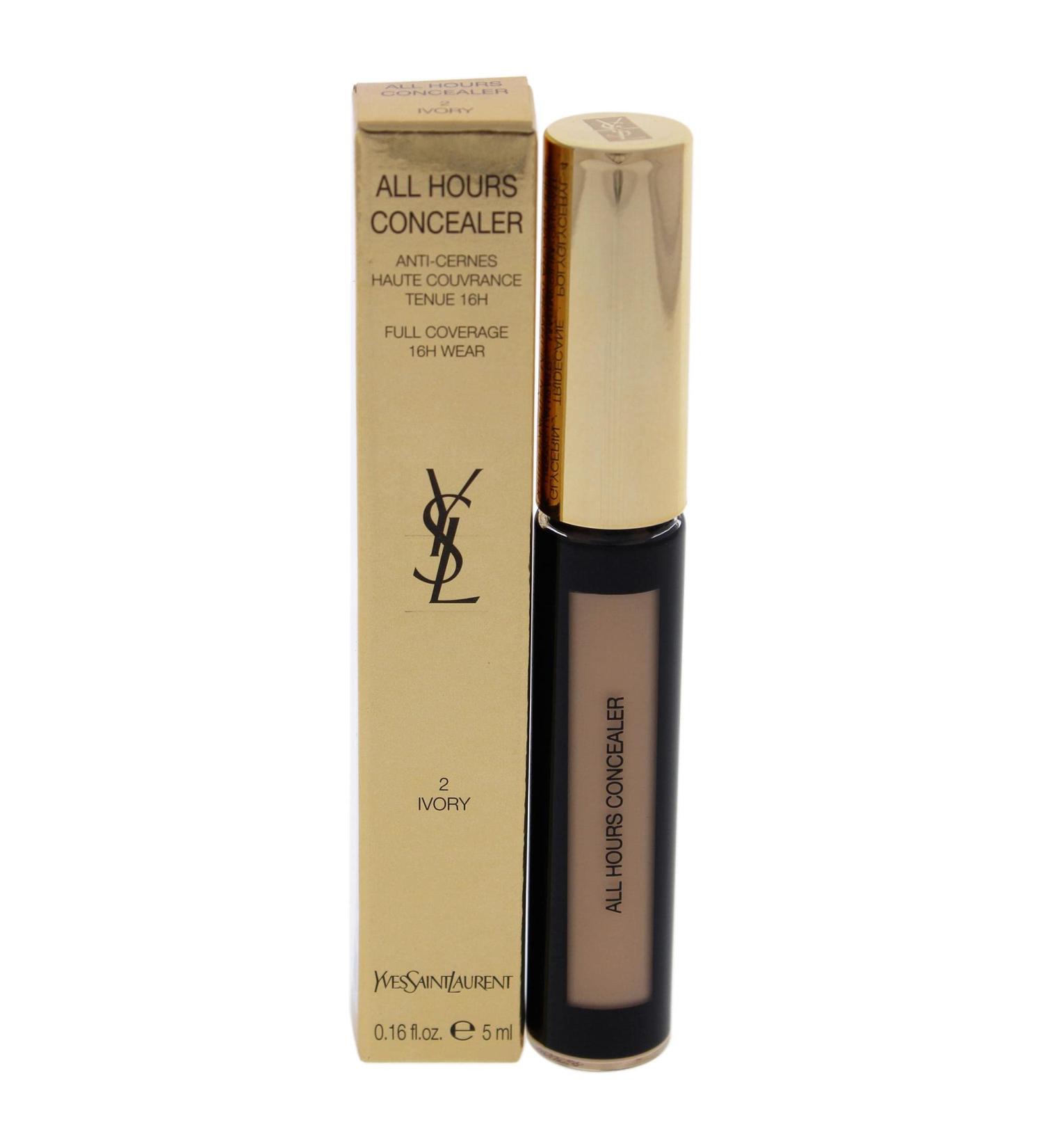 Yves Saint Laurent All Hours Concealer - 2 Ivory 0.16 oz - Longwear Formula for Flawless Coverage - Pack of 1 - Buy Online on GoSupps.com