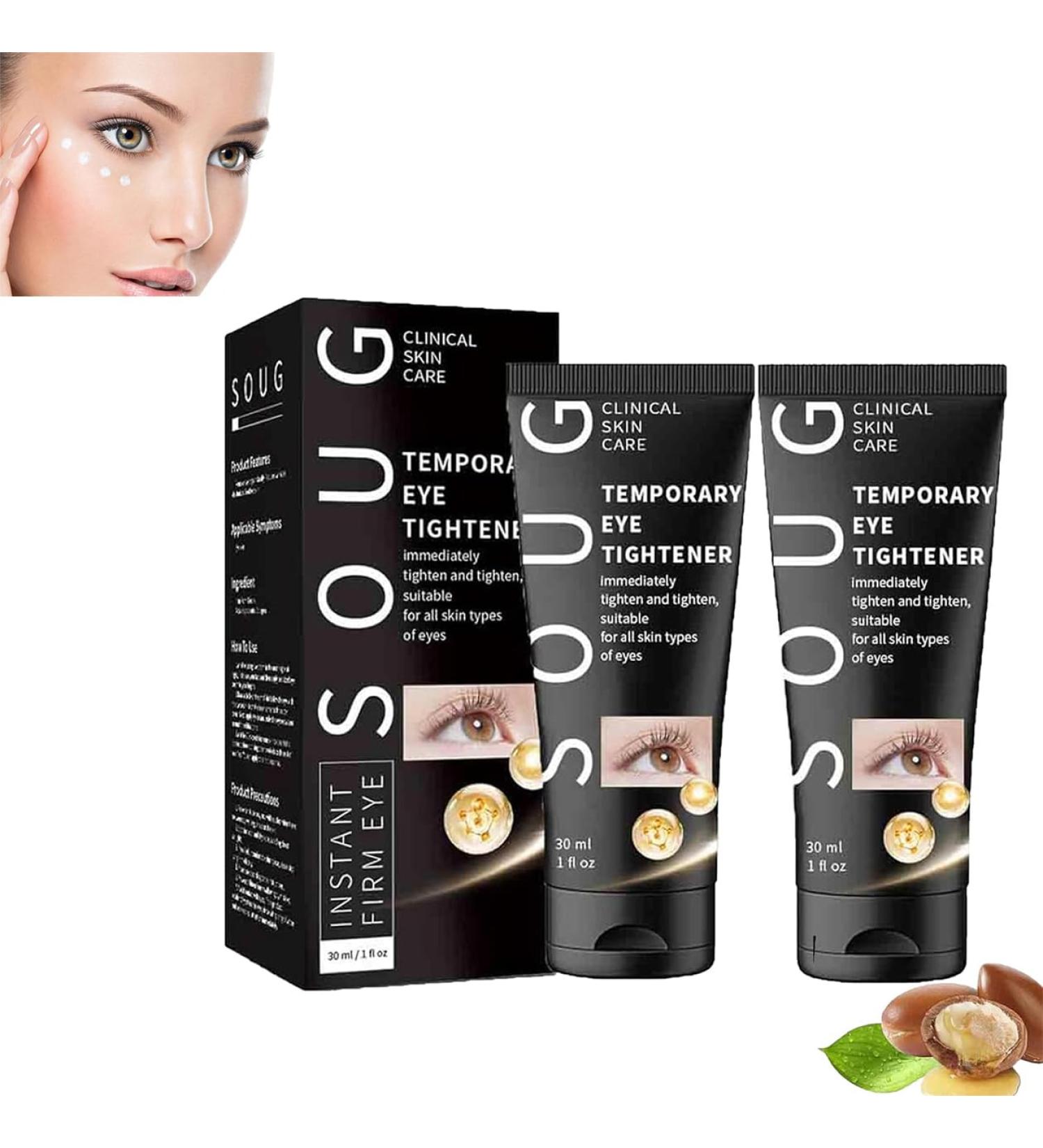 2pcs Instant Firmx Eye Tightener - Reduces Eye Bags Smooths Fine Lines & Wrinkles | 30ml Each | Anti-Aging Eye Cream | Fast International Shipping - Buy Online on GoSupps.com