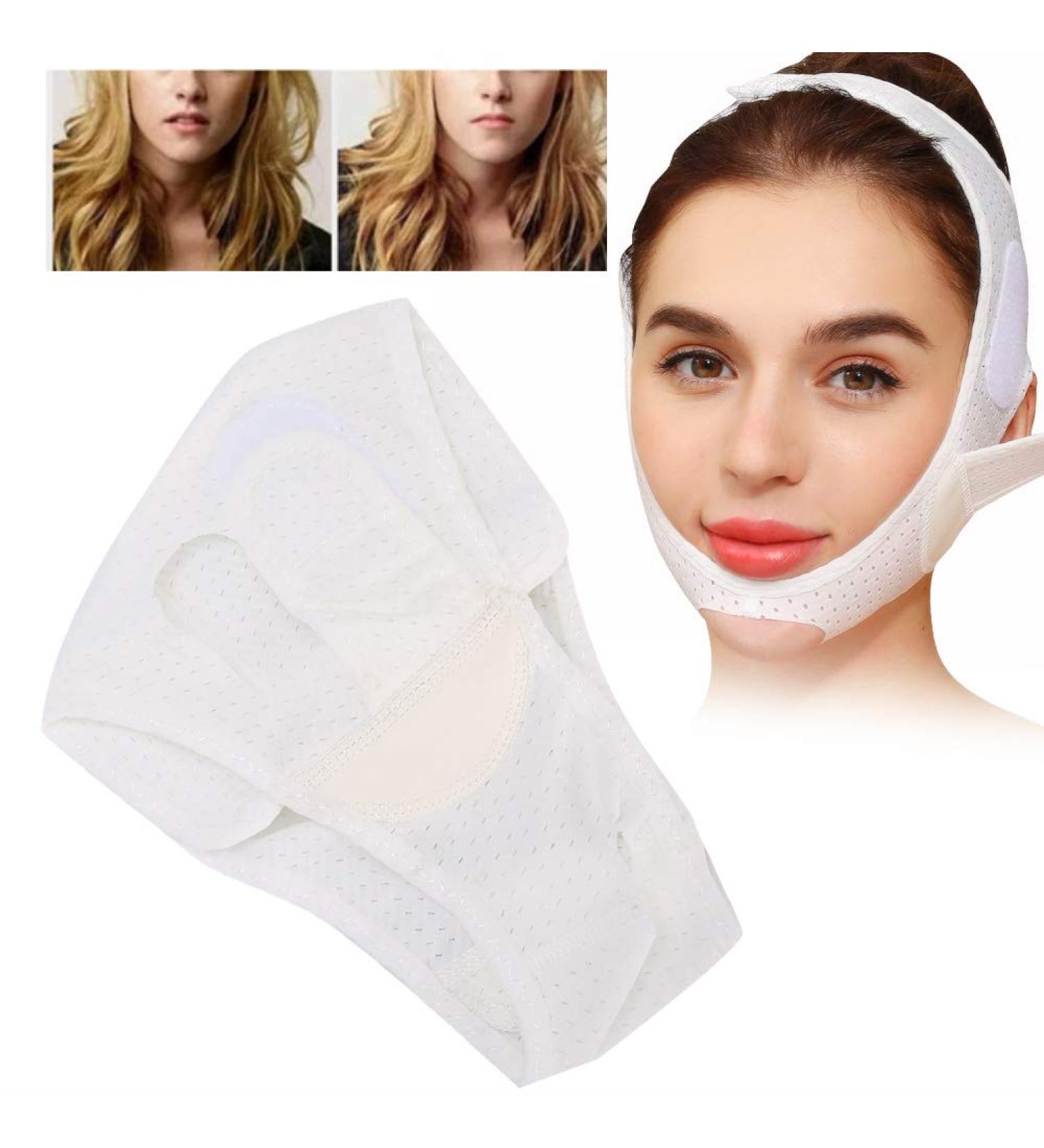 Facial Slimming Straps & Lifting Tape - V Kinnbacke Chin Lift Belt for Effective Facial Contouring - Buy Online on GoSupps.com