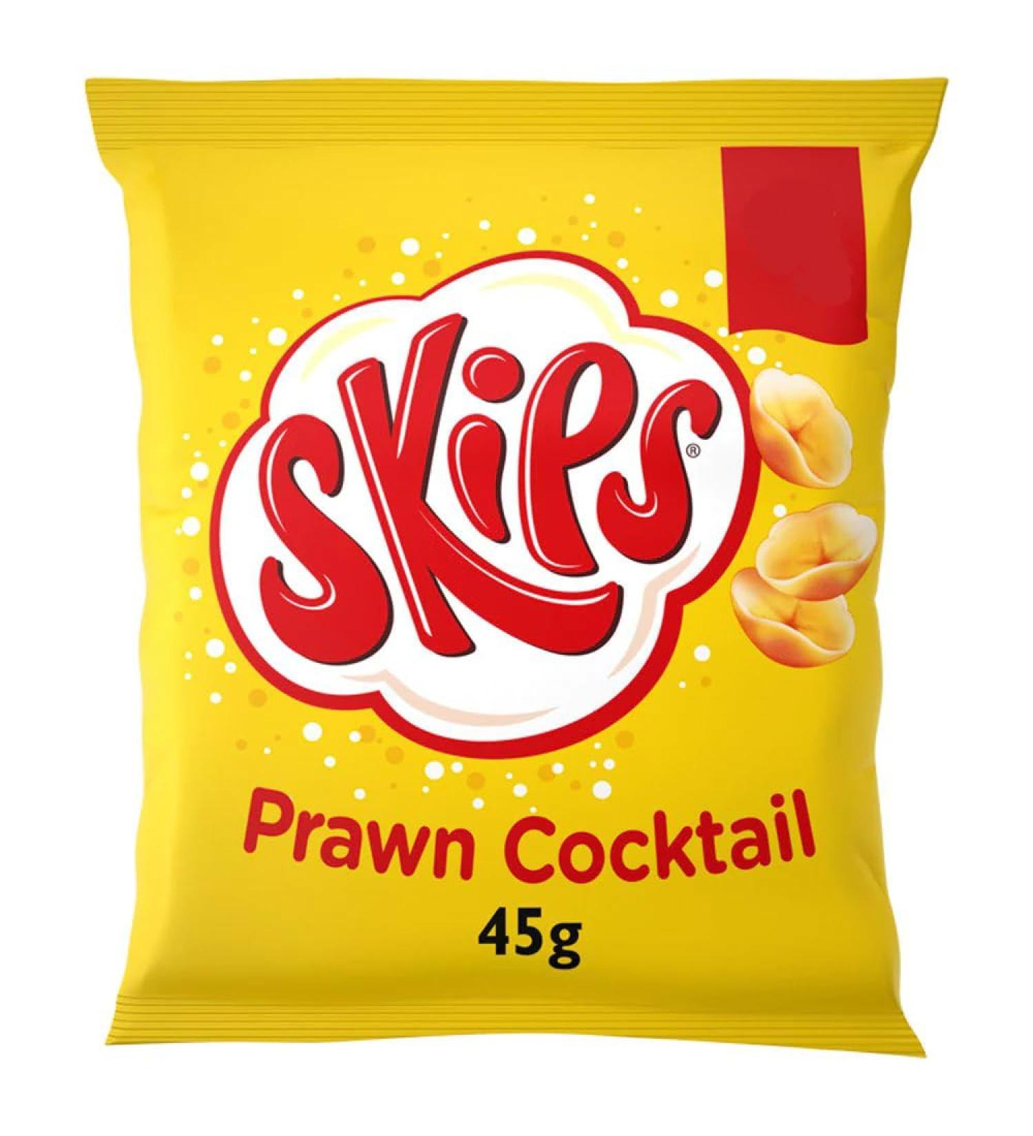 Skips Prawn Cocktail Crisps 45g-Food