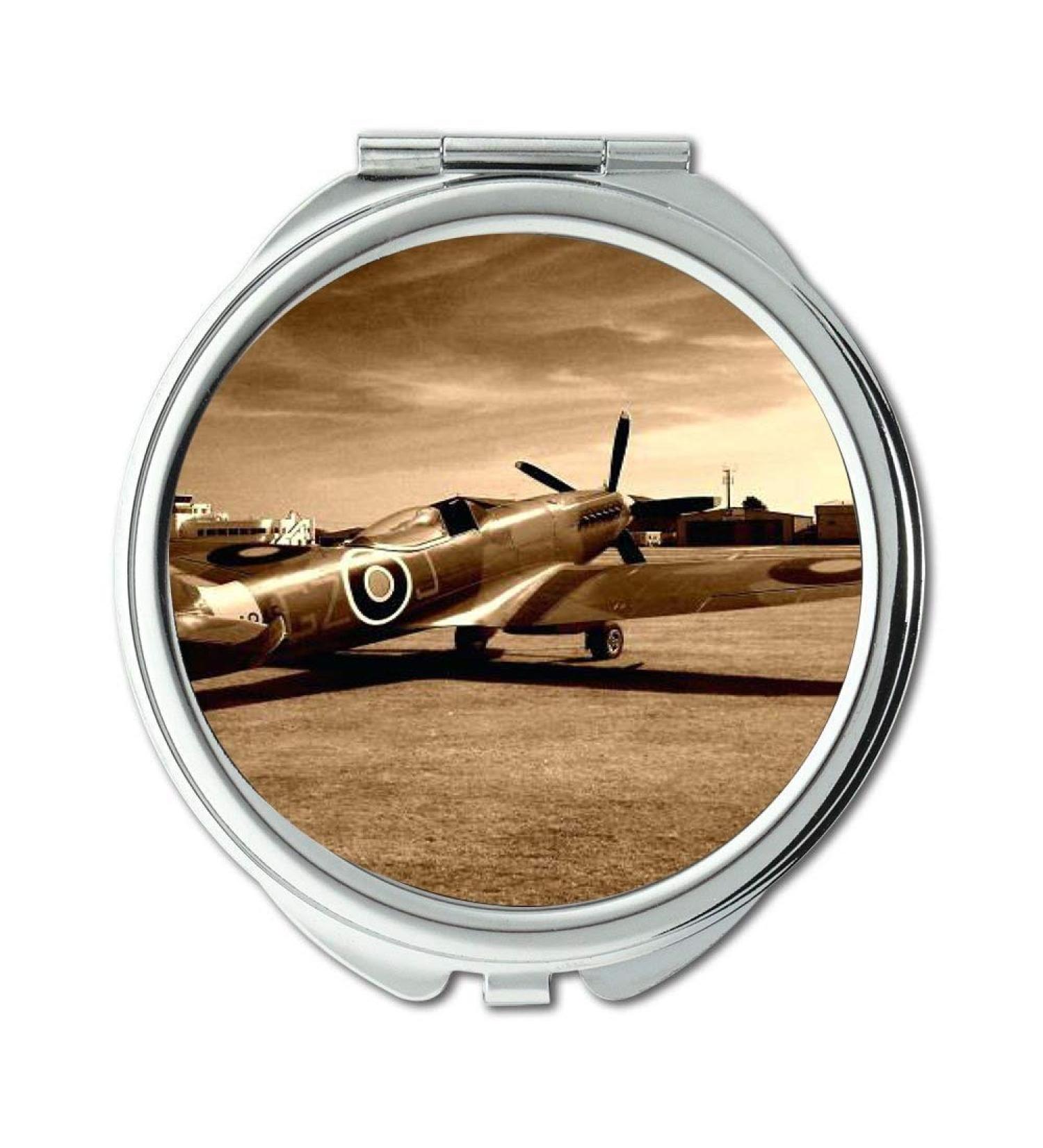 YENDOSTEEN vintage aircraft Mirror Travel Mirror fighterz switch pocket mirror portable mirror - Buy Online on GoSupps.com
