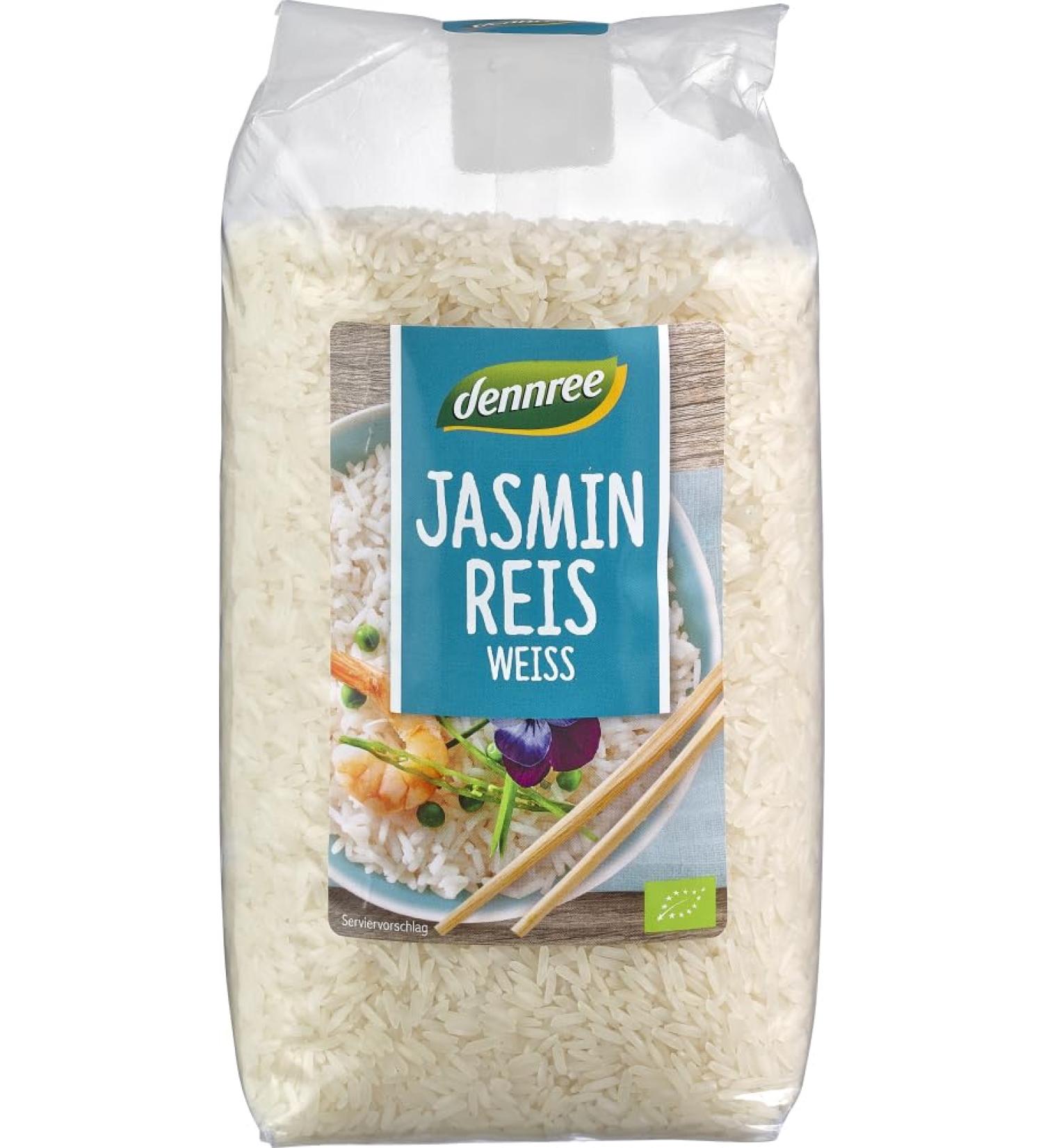 dennree dennree White Jasmine Rice (1 x 500 g)