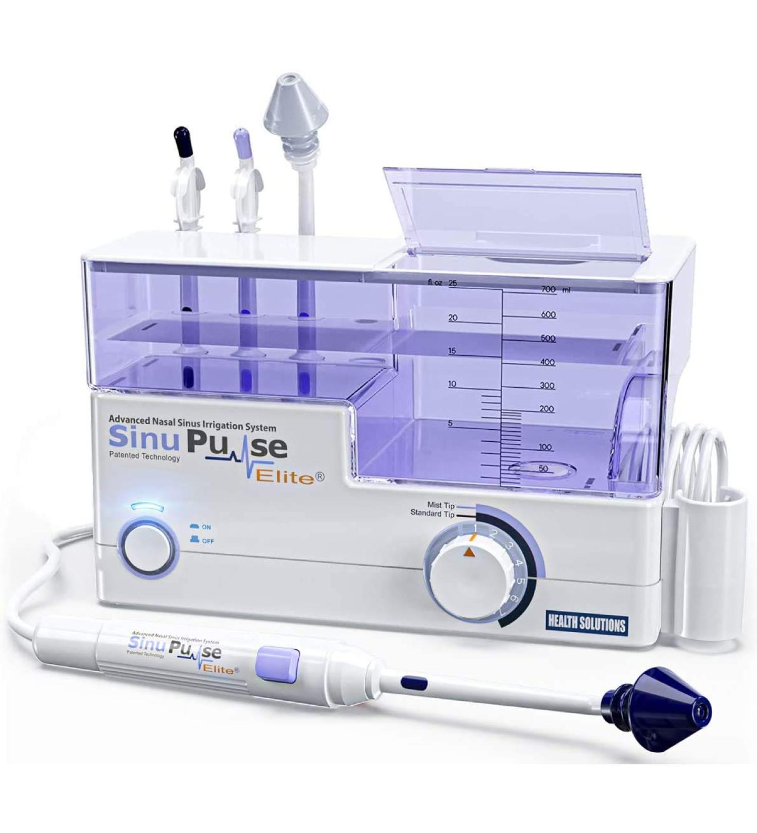 SinuPulse Elite: Advanced Nasal Irrigation System for Effective Nasal Congestion Relief - Buy Online on GoSupps.com