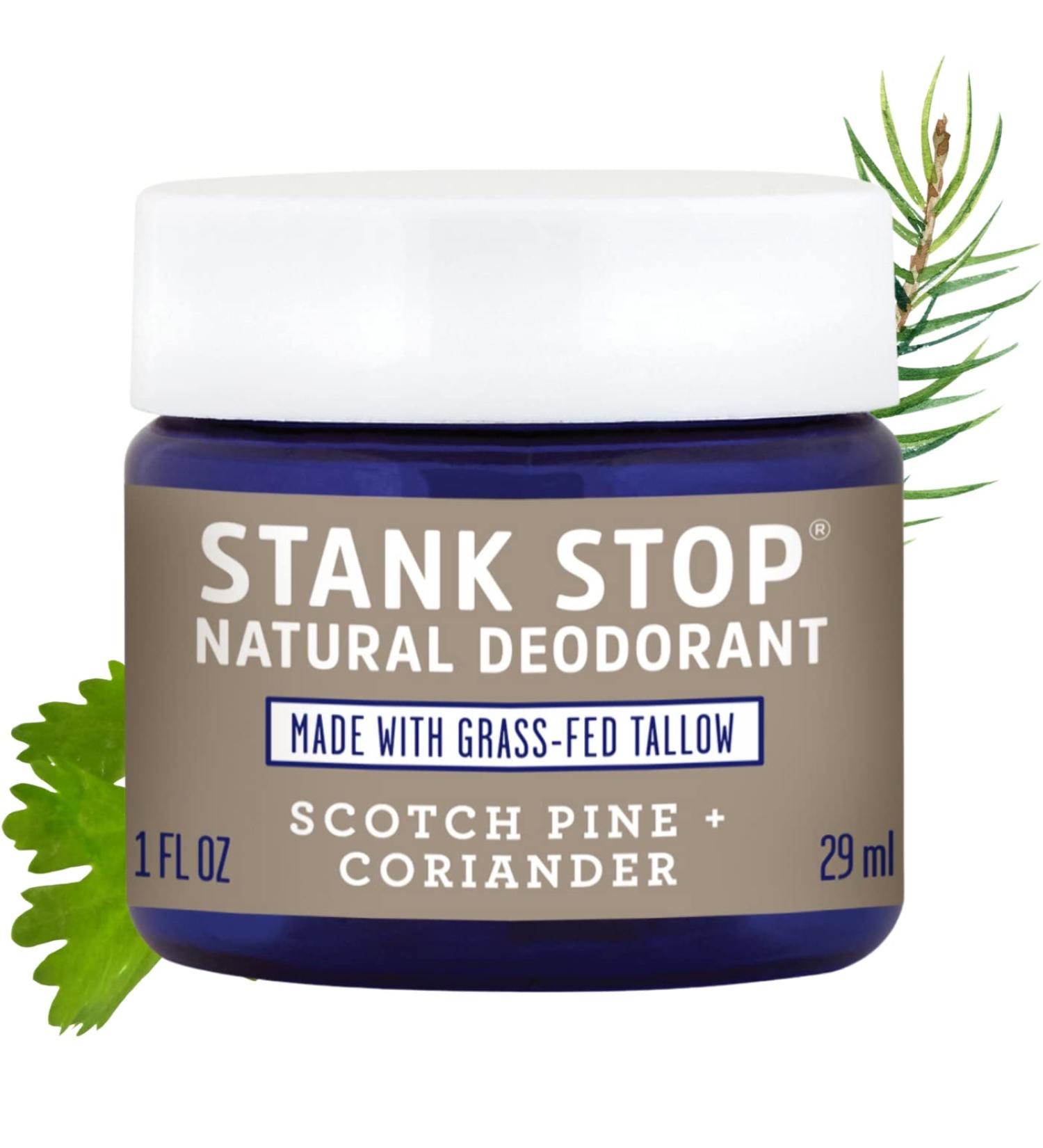 FATCO Stank Stop Deodorant Cream - Scotch Pine + Coriander 1 oz - Buy Online on GoSupps.com