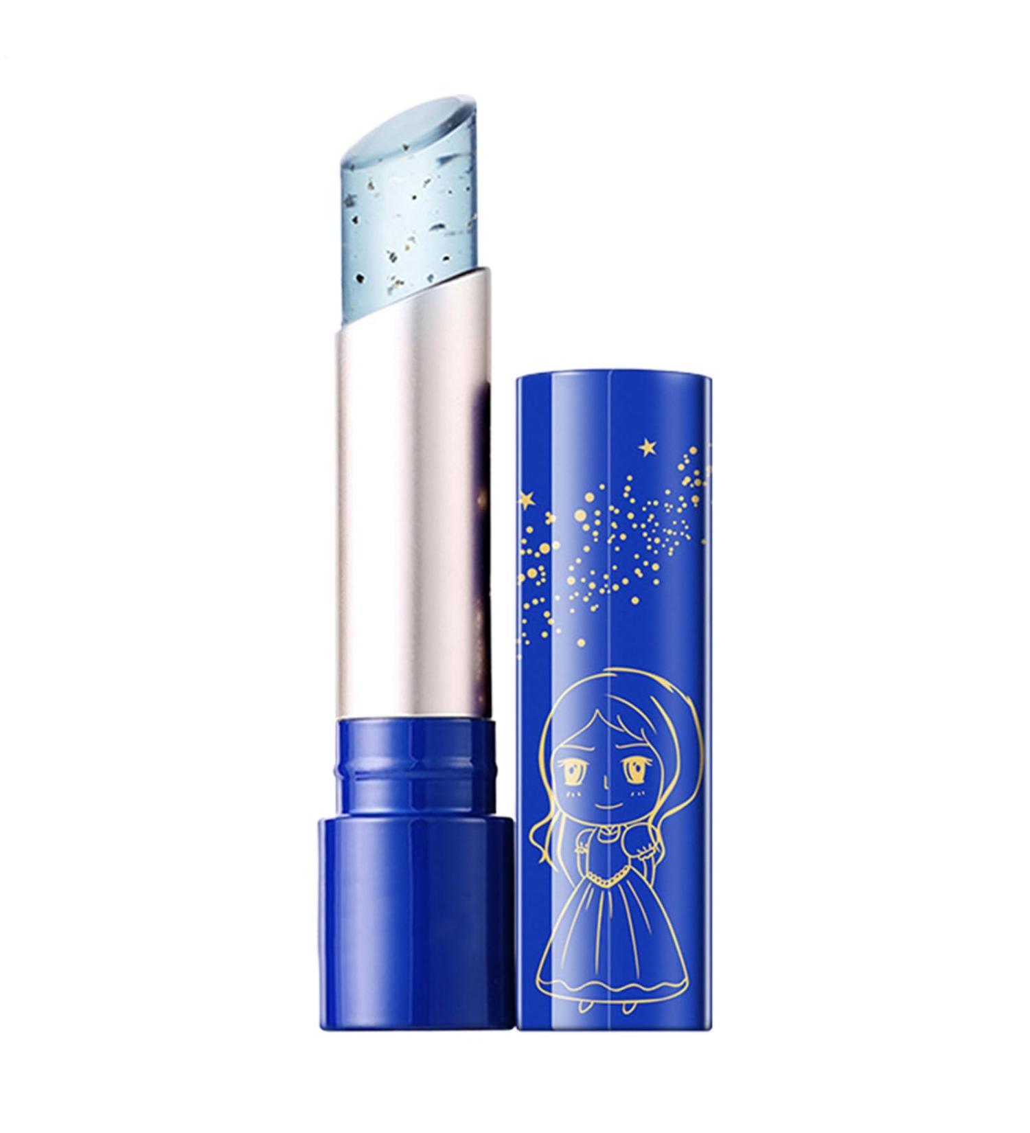  Generisch Temperature-changing lipstick Jelly Blue Moisture Balm moisturizing smooth lip color soft and color-changing makeup pencil long-lasting glossy beauty product - Buy Online on GoSupps.com