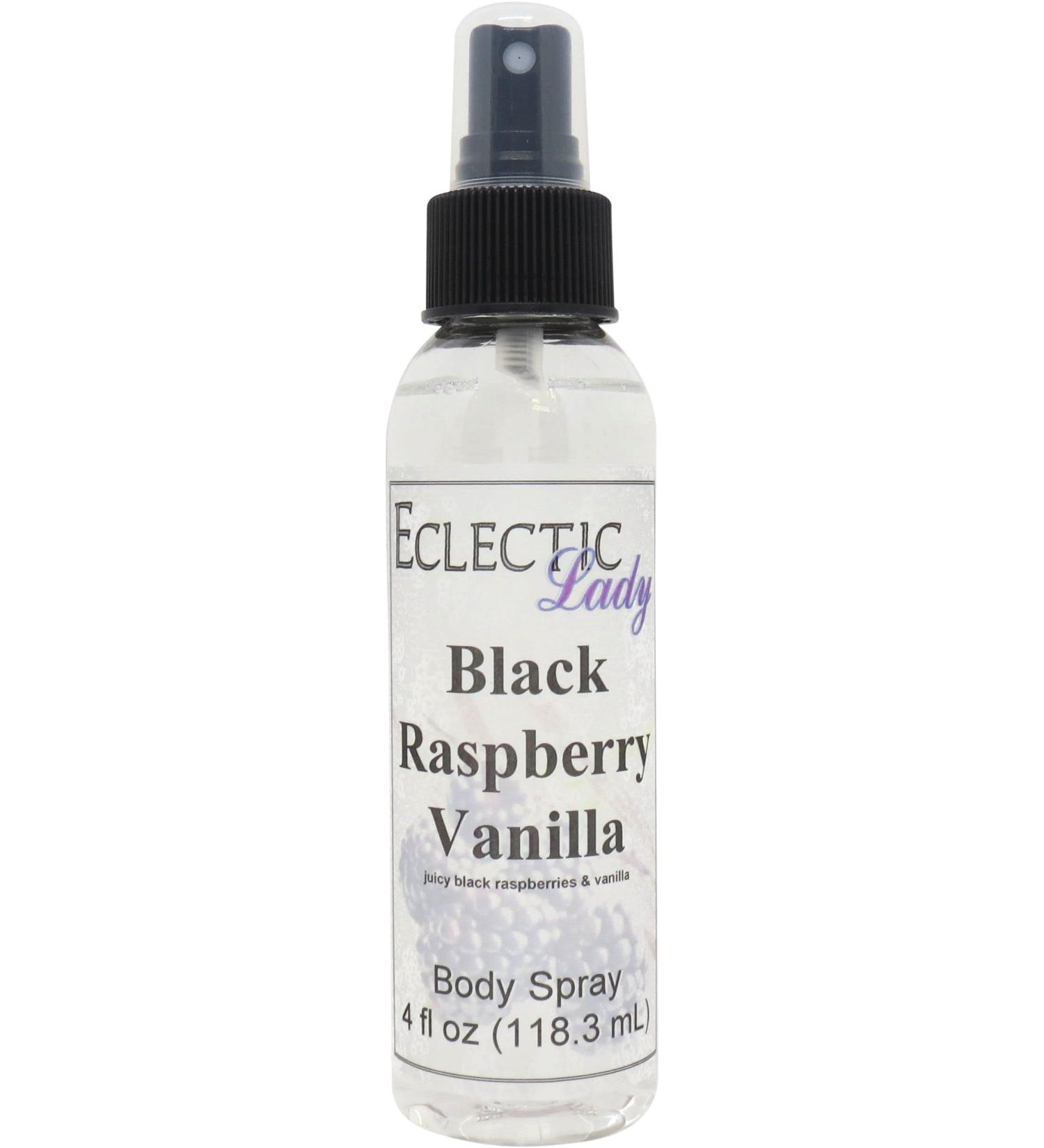 Black Raspberry Vanilla Body Spray 4 ounces Body Mist for Women with Clean Light & Gentle Fragrance Long Lasting Perfume with Comforting Scent for Men & Women Cologne with Soft Subtle Aroma For 4 Fluid Ounces - Buy Online on GoSupps.com