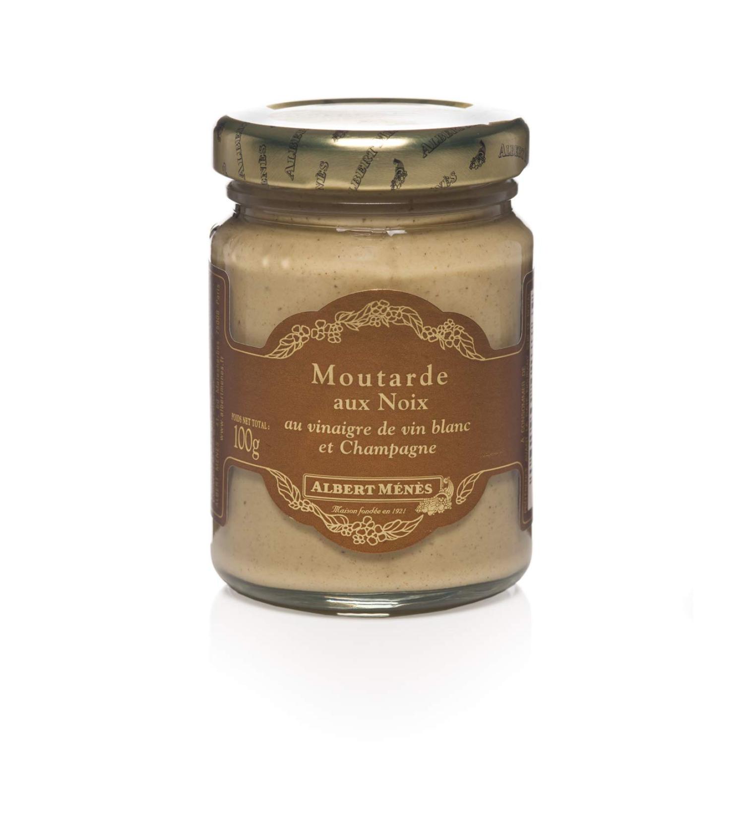 ALBERT MENES AM - Mustards - Walnut Mustard 100g - Buy Online on GoSupps.com