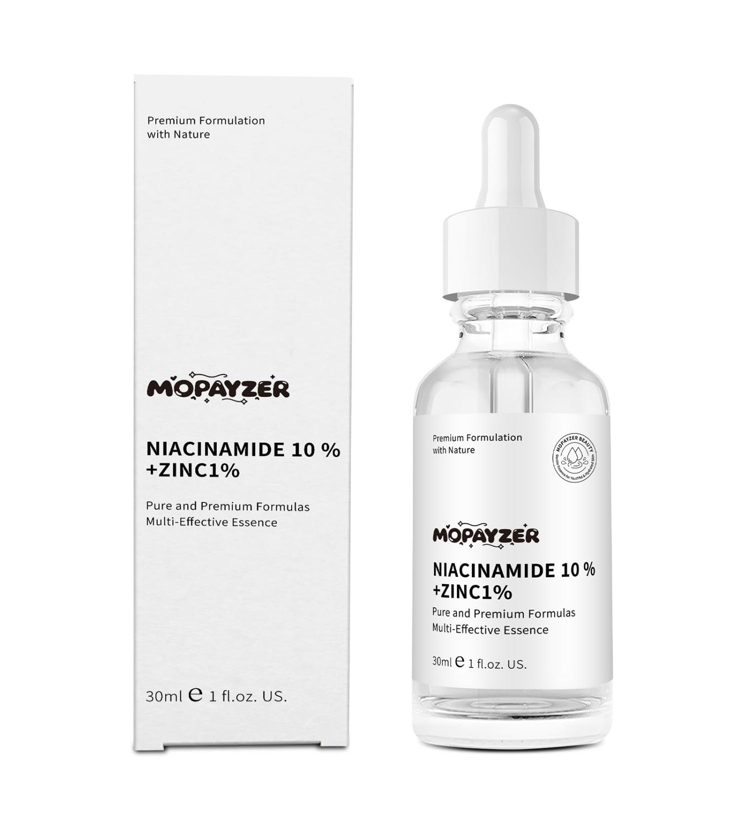 Niacinamide 10% + Zinc 1% Serum, Anti-Aging Niacinamide Serum for Face, 1PCS Moisturizing Facial Serum for All Skin Type, Women Face Skin Care. - Buy Online on GoSupps.com