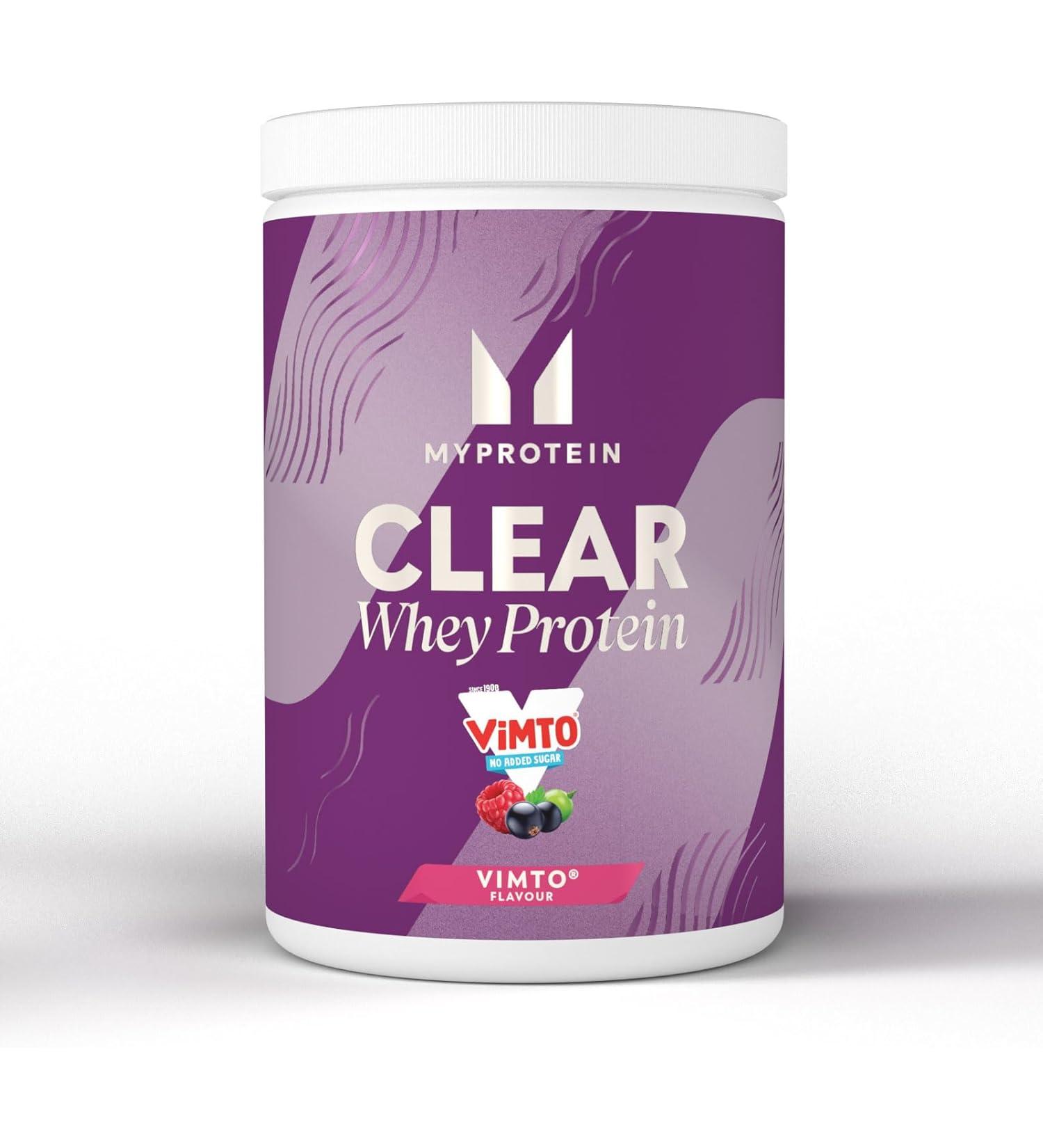 Clear Whey Isolate Protein Powder - Vimto - 500g - 20 Servings | Myprotein - Buy Online on GoSupps.com