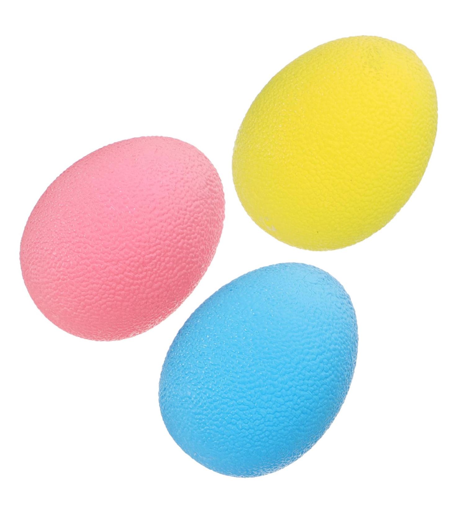 Buy Sewoart 3-Piece Handle Ball Fitness Scooter & Muscle Massage Device Egg-Shaped Massage Roller for Yoga & Hand Relief - Buy Online on GoSupps.com