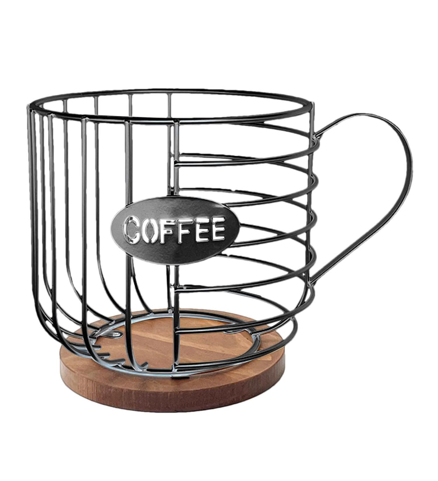 Coffee pod holder coffee capsule organizer made of iron for coffee counter coffee shop coffee coffee bar coffee shop - Buy Online on GoSupps.com