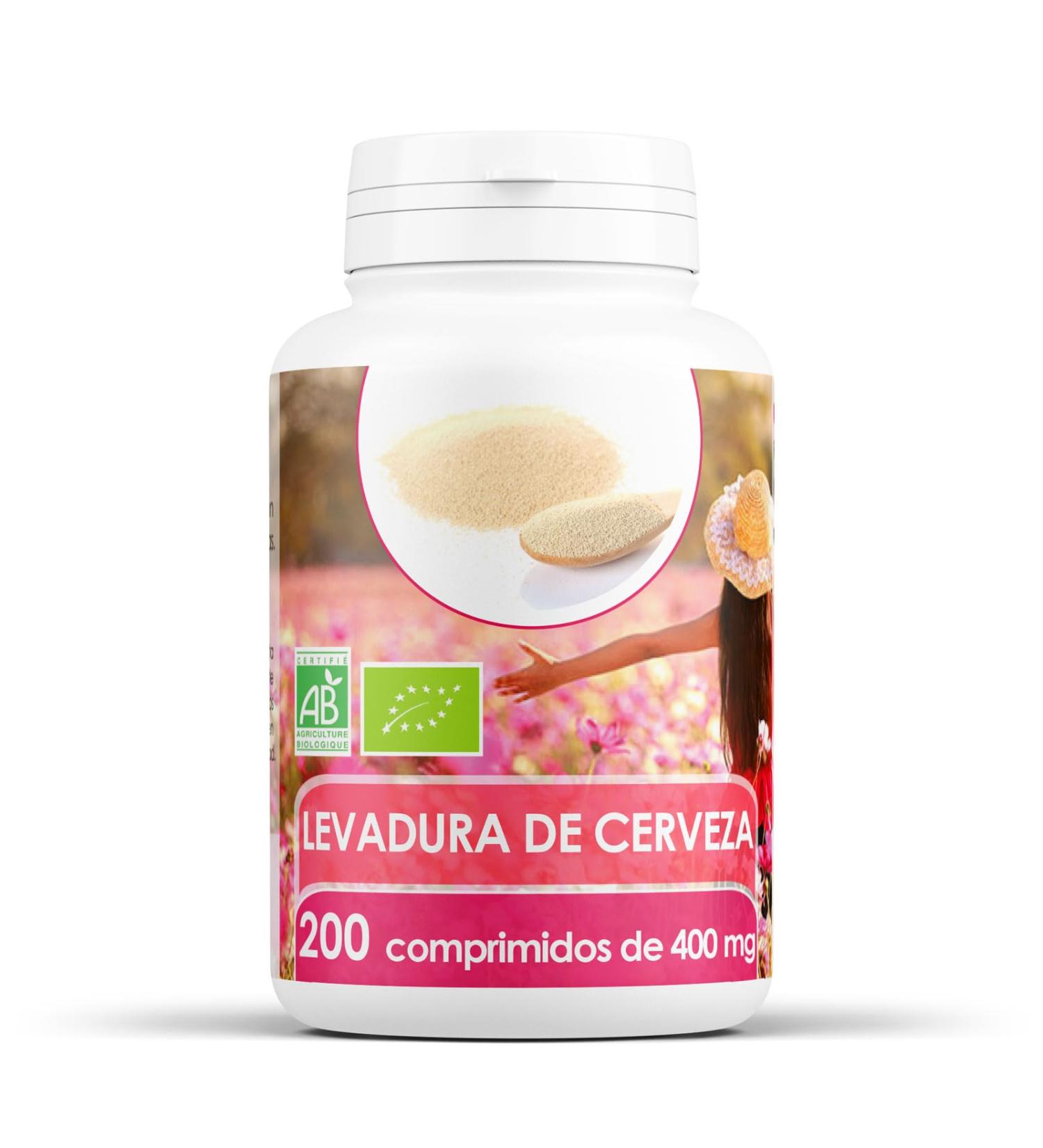 Organic Brewer's Yeast - 400mg - 200 Tablets - Buy Online on GoSupps.com