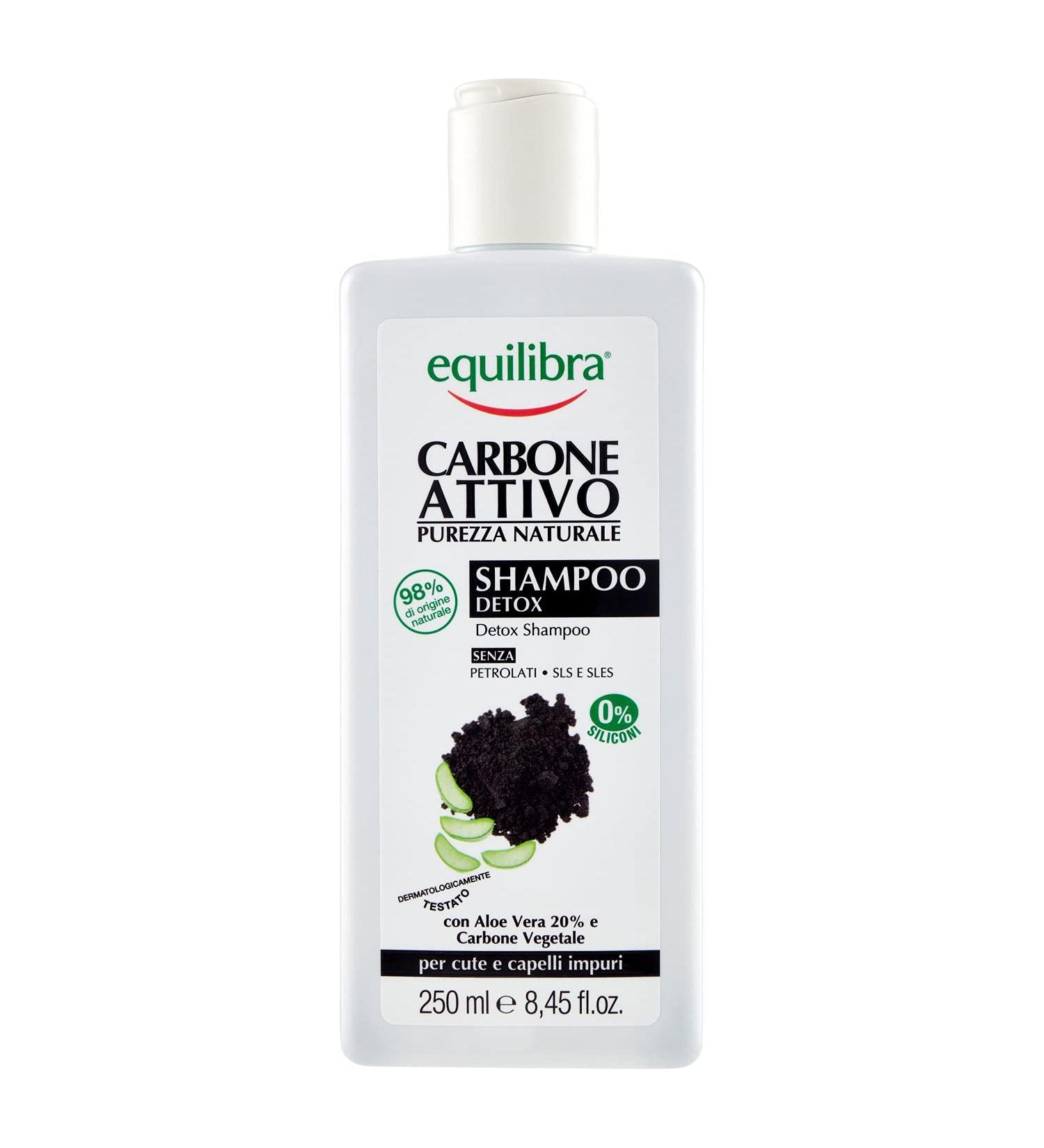 Carbone Attivo - Detox Shampoo 250 ml - Buy Online on GoSupps.com