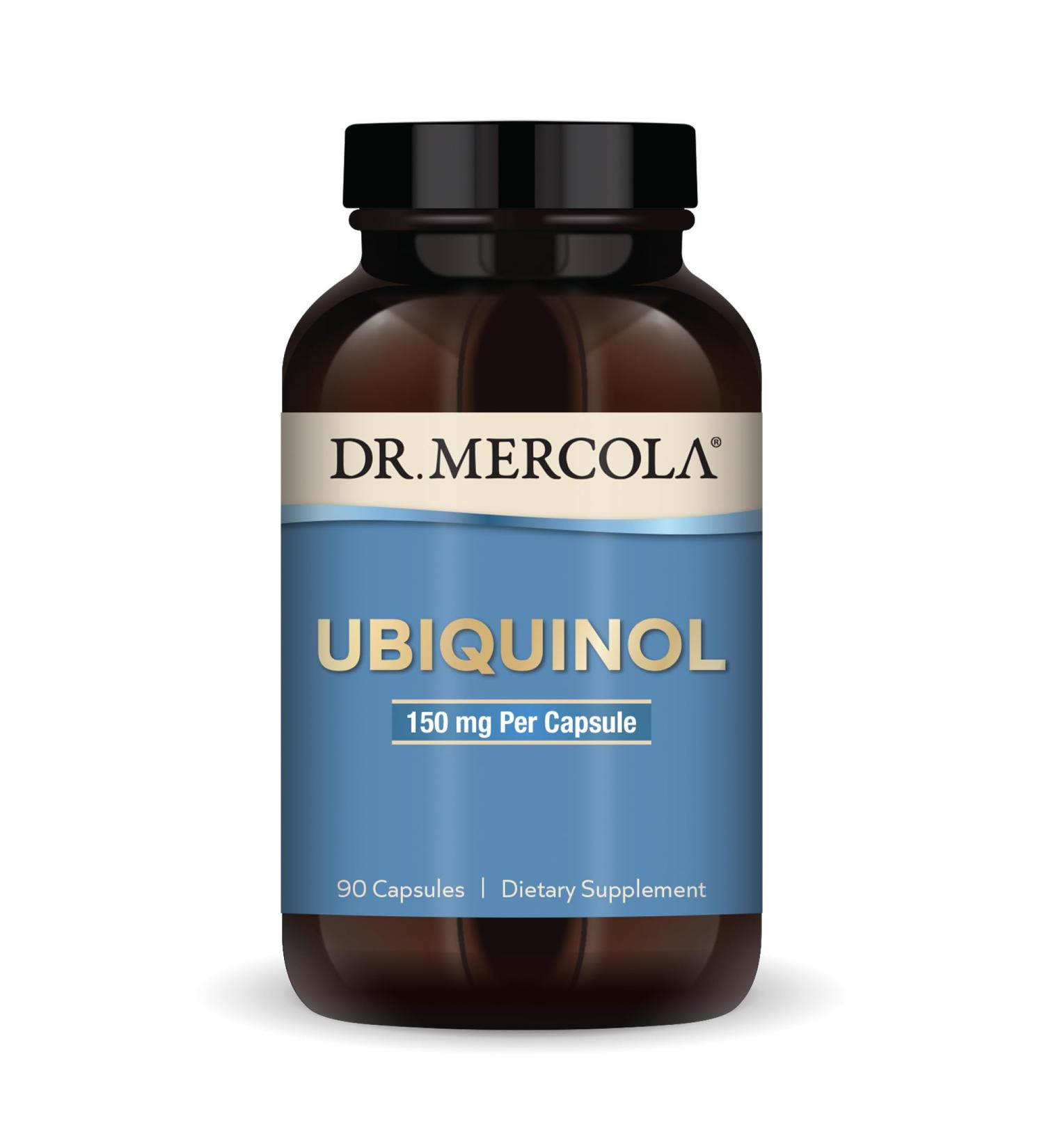 Buy Dr. Mercola Ubiquinol 150 mg - 90 Capsules | Premium Supplements for Heart Health & Energy International Shipping Available - Buy Online on GoSupps.com