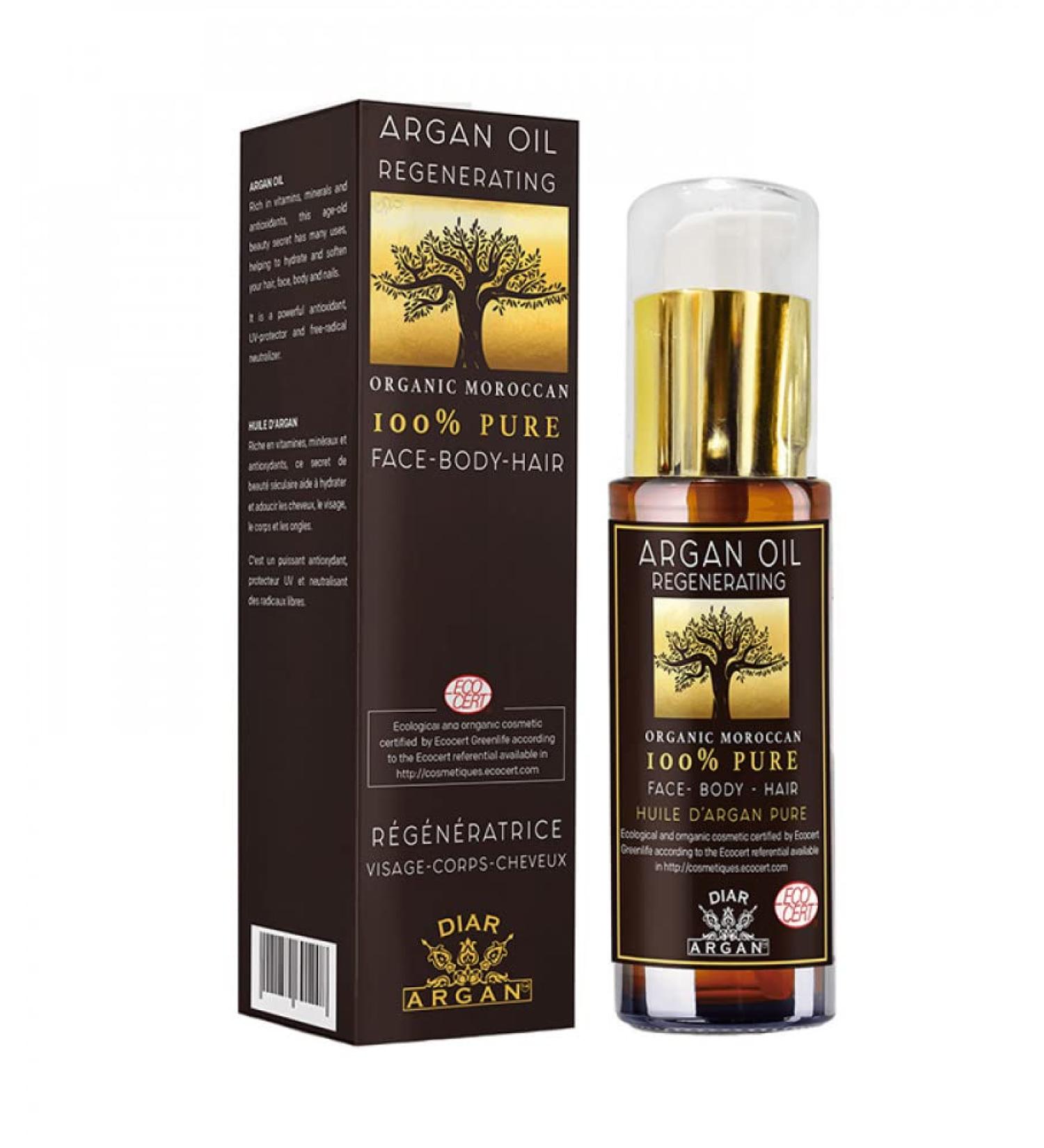 100% pure Argan Oil Face-Body-Hair composed exclusively of Argan Oil and voted best Argan oil 2019 in Morocco - Buy Online on GoSupps.com