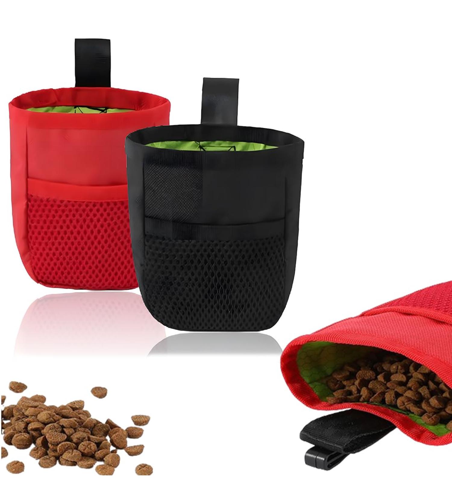 GRK 2-Pack Dog Treats - Free-Handed Robust Oxford Design with Belt Clip for Training & Walks - International Shipping Available - Buy Online on GoSupps.com