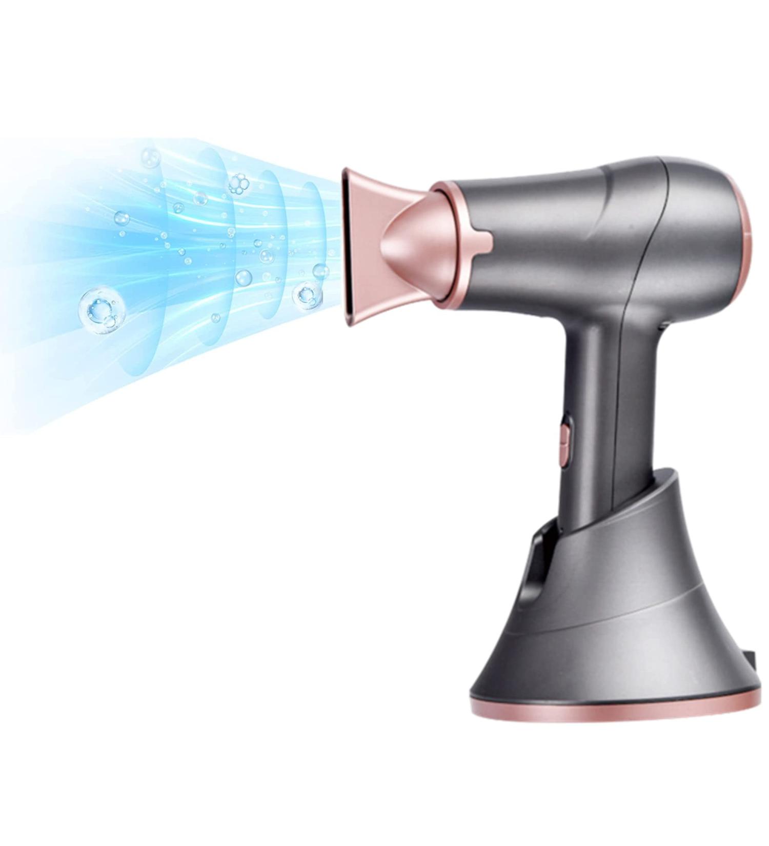 Portable Camping Hair Dryers Cordless Hair Dryer Battery Powered Rechargeable Freestanding Blow Dryer - Buy Online on GoSupps.com