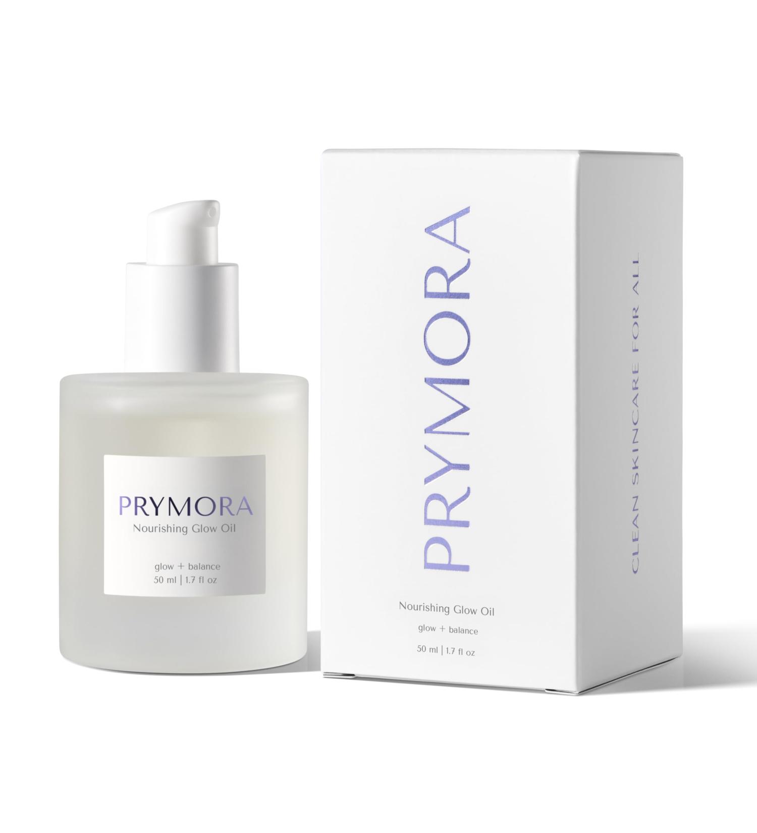 PRYMORA Nourishing Glow Oil | Glow + Balance | Rosehip Oil & Squalane Meadowfoam Seed Oil & Vitamin E Non-Greasy Radiate & Hydrate | Fragrance-Free - Buy Online on GoSupps.com