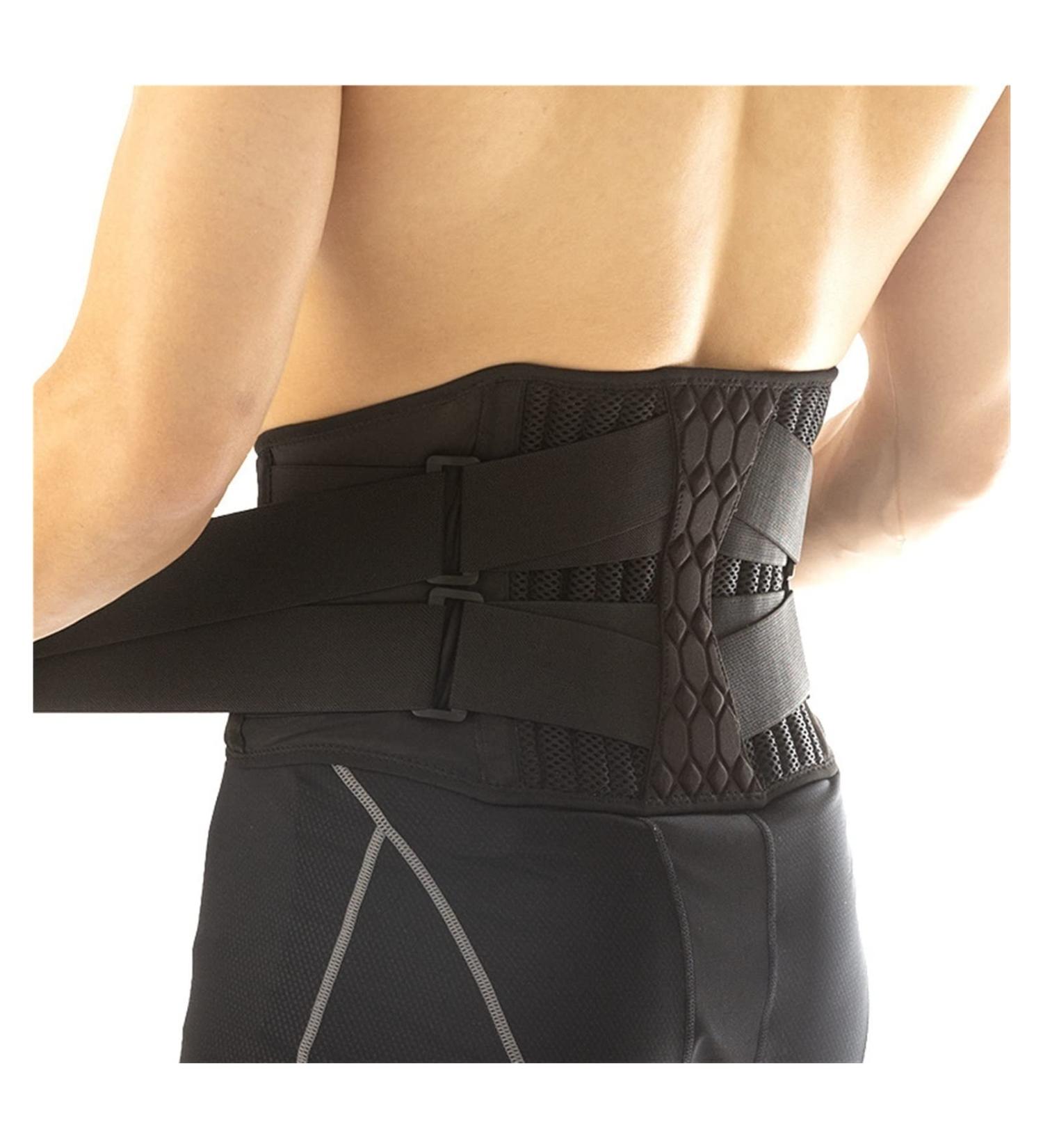 Strong Lumbar Support Belt For Men And Women Lower Back Brace Decompression Girdles Waist Posture Corrector Adjustable For Pain Relief lofty ambition A XXL/XX - Buy Online on GoSupps.com