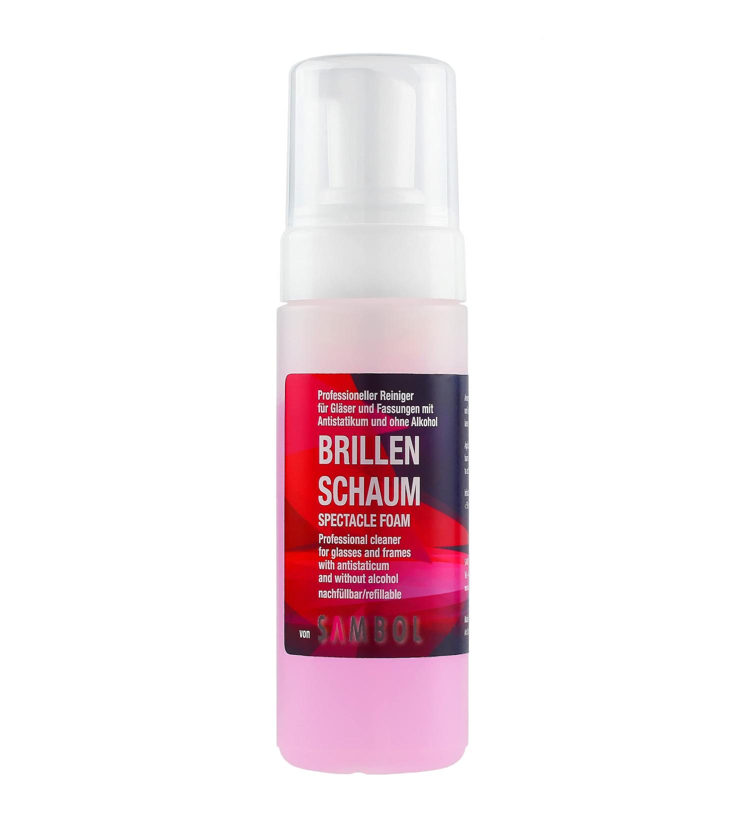 Sambol Alcohol-Free Glasses Cleaner Foam 150ml | Streak-Free & Gentle Cleaning for Glasses Displays & Monitors | 1 Pack - Buy Online on GoSupps.com