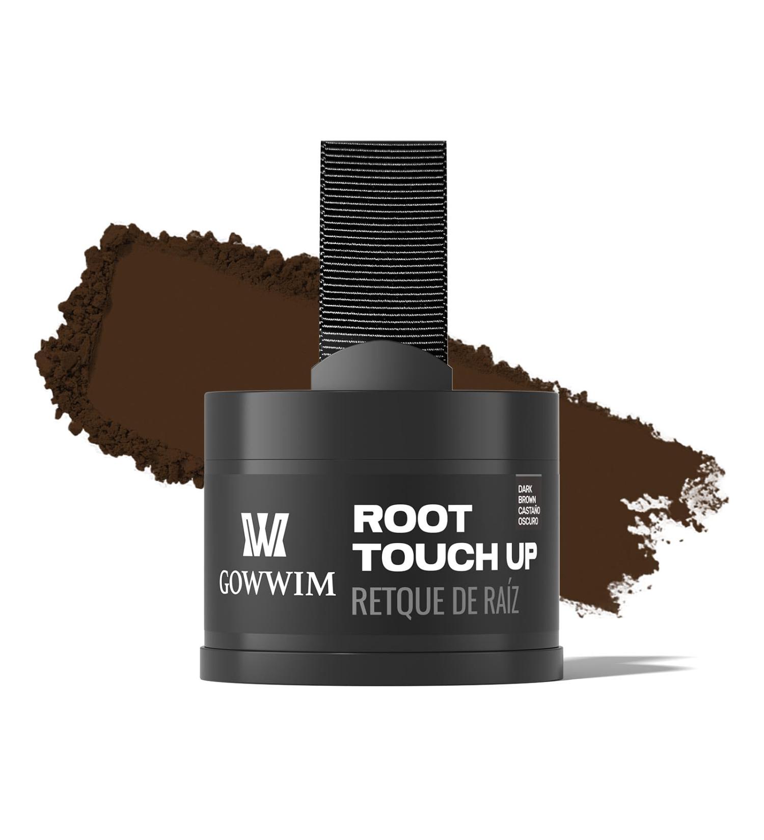 Gowwim Poudre de racines 4 g marron fonc Poudre capillaire pour homme et femme Correcteur imperm able pour paissir les racines pour cheveux clairsem s Marron fonc 4 g - Buy Online on GoSupps.com