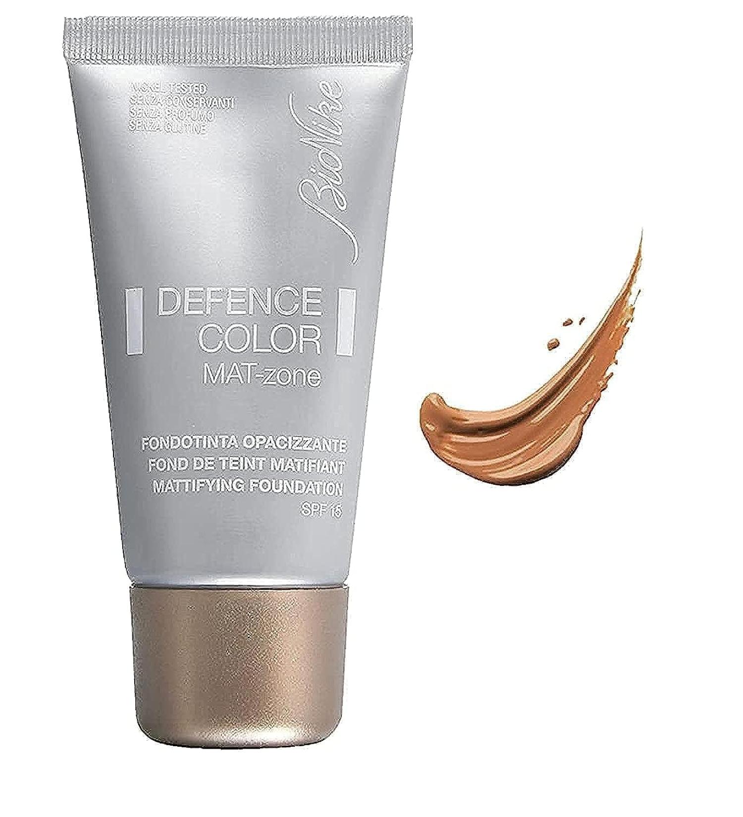 Bionike Defense Color Mat-Zone Opaque Foundation (Colour 405 Cognac) 30 ml. - Buy Online on GoSupps.com
