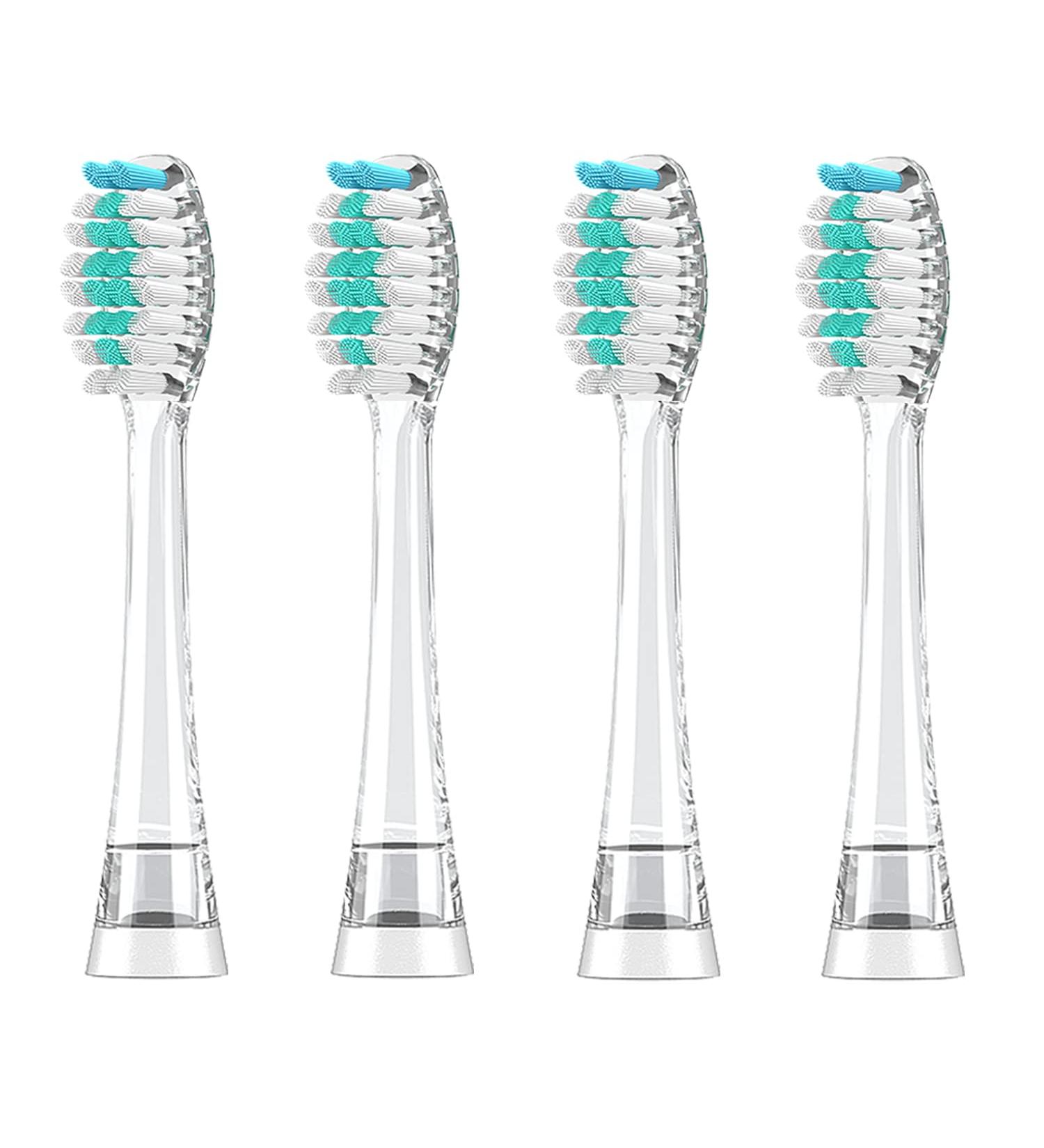 Dada-Tech Kids Electric Toothbrush Replacement Heads - 4 Pack for DT-BB1 DT-K6 SG-513 SG-977 (Ages 3+) - Buy Online on GoSupps.com