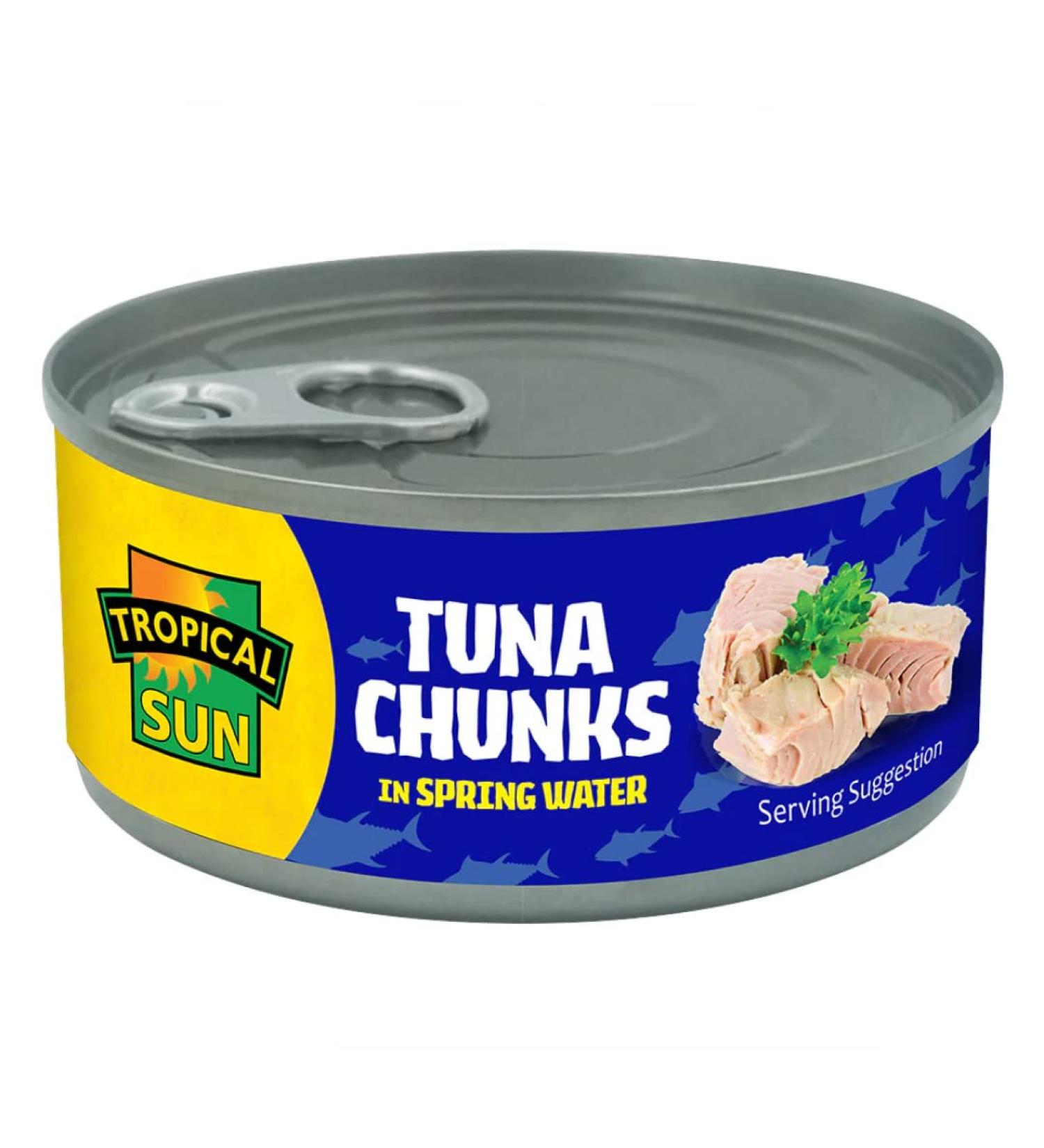 Tropical Sun Tuna Chunks in Springwater 48 x 160g