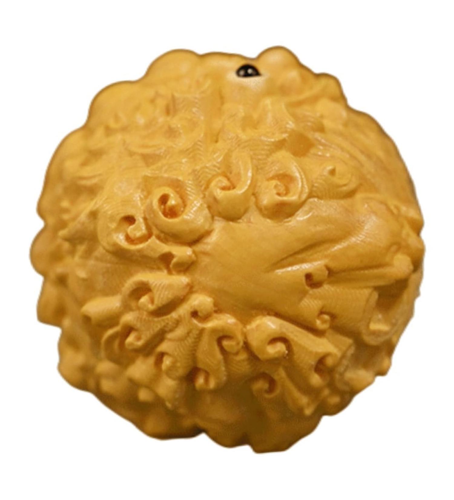 FOMIYES SORNATION Peach Wood Massage Roller Balls | Fitness Gym Tool for Deep Tissue Relief | Handy Massage Balls for Health & Wellness - Buy Online on GoSupps.com