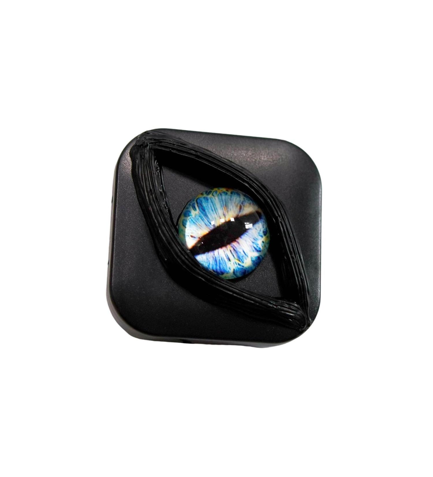 Light Blue Unique Contact Lens Case - Portable Mini Container for Women | Stylish Storage Solution - Buy Online on GoSupps.com