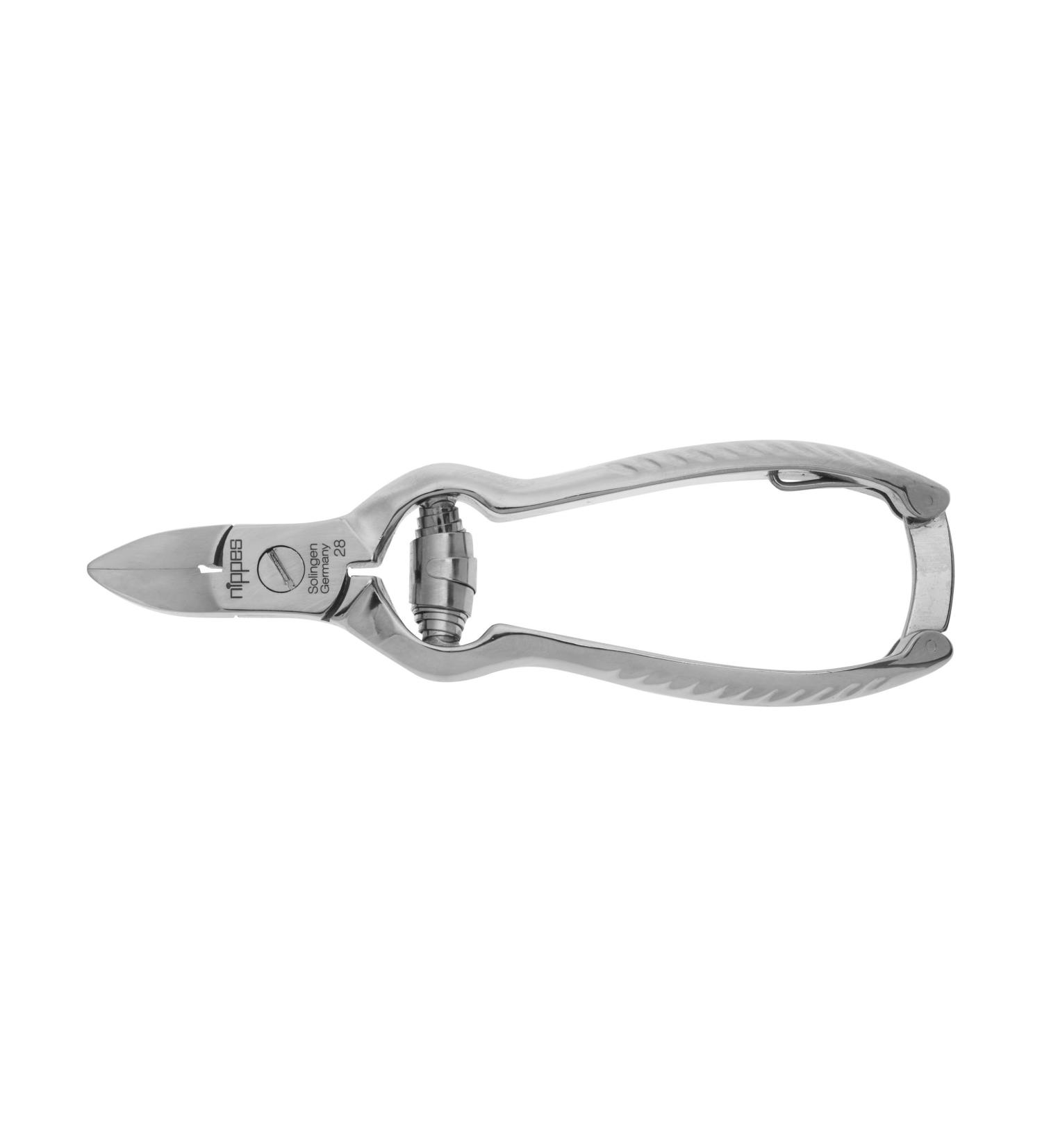 Nippes Solingen Toenail Pliers - 13 cm Nickel-Plated Steel Made in Germany | Strong Toenail Clippers - Buy Online on GoSupps.com
