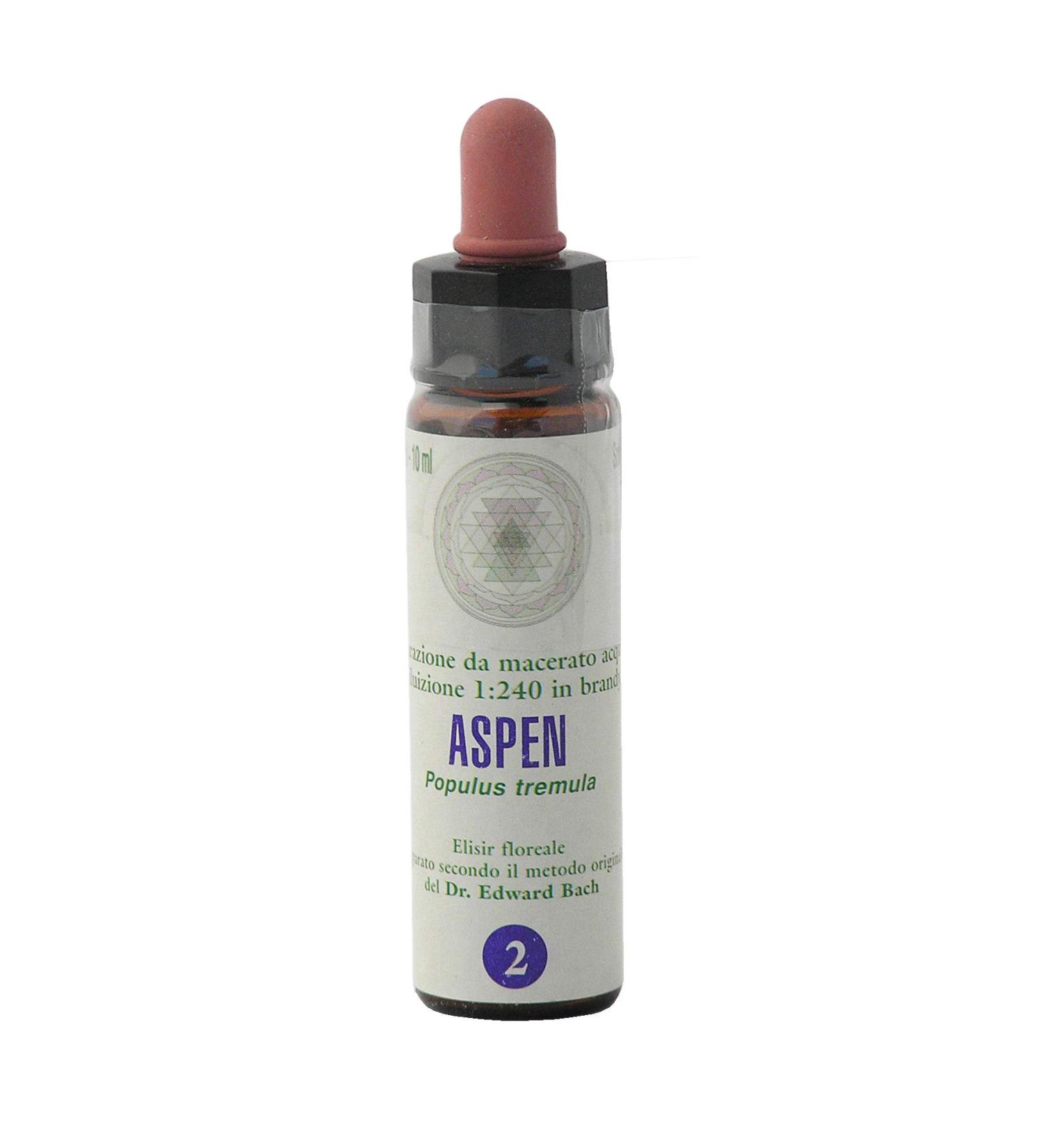 Aspen N 2 Fleur De Bach farmaflor 1 Flacon Comtpe Gouttes 10ml - Made in Italy - Buy Online on GoSupps.com