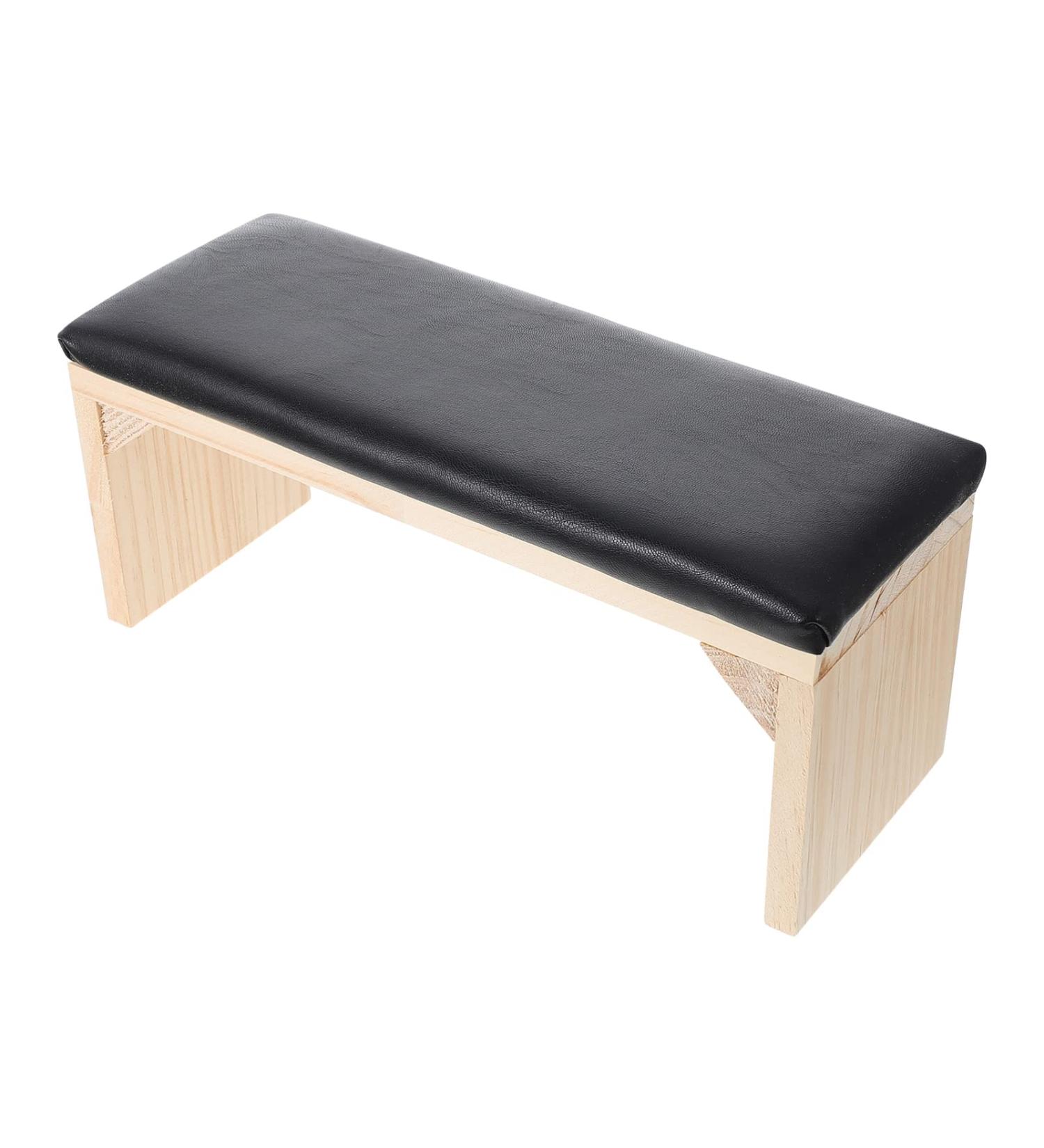 Beaupretty PU Leather Nail Arm Rest Cushion for Salon Technicians - Black - Buy Online on GoSupps.com