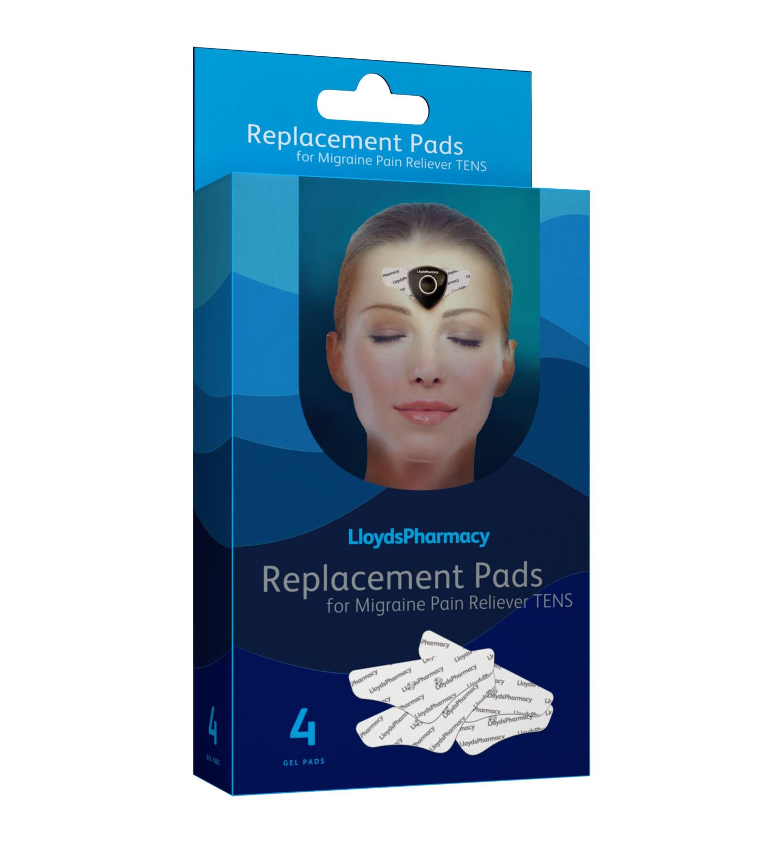 LLOYDS PHARMACY migraine TENS Replacement Pads 4.0 count - Buy Online on GoSupps.com