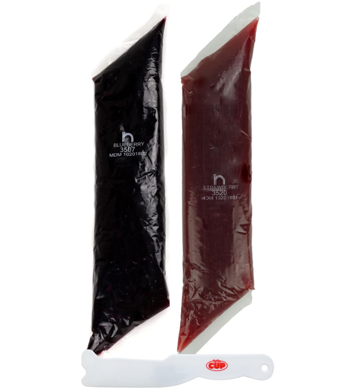 By The Cup Spreader and Pastry Filling Variety Pack - Henry & Henry Redi Pak Strawberry and Blueberry 2 lb Bags - Buy Online on GoSupps.com