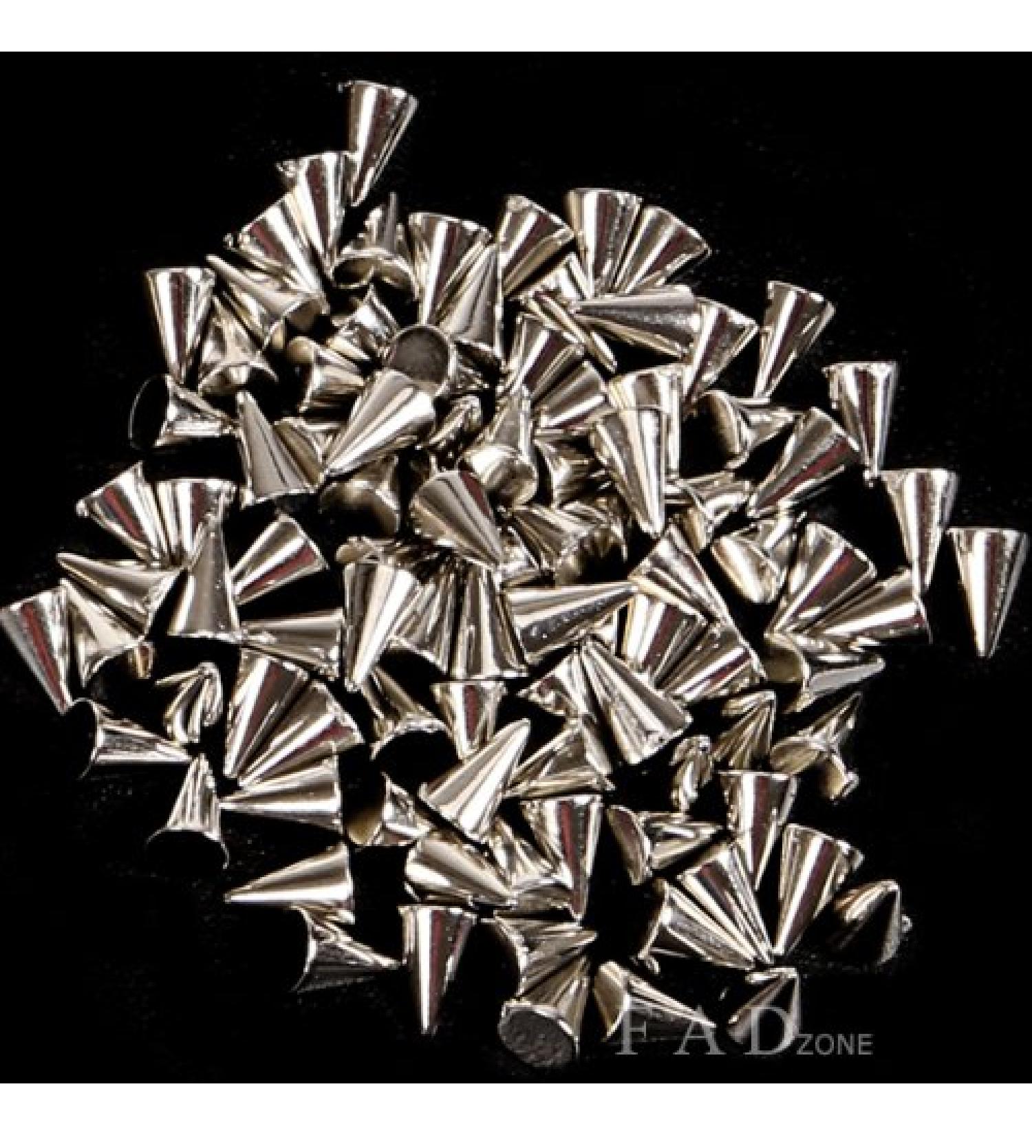 100x Punk 3D Nail Art Alloy Rivet Studs for DIY Decoration | Soft 'N Style Hot Model - Buy Online on GoSupps.com