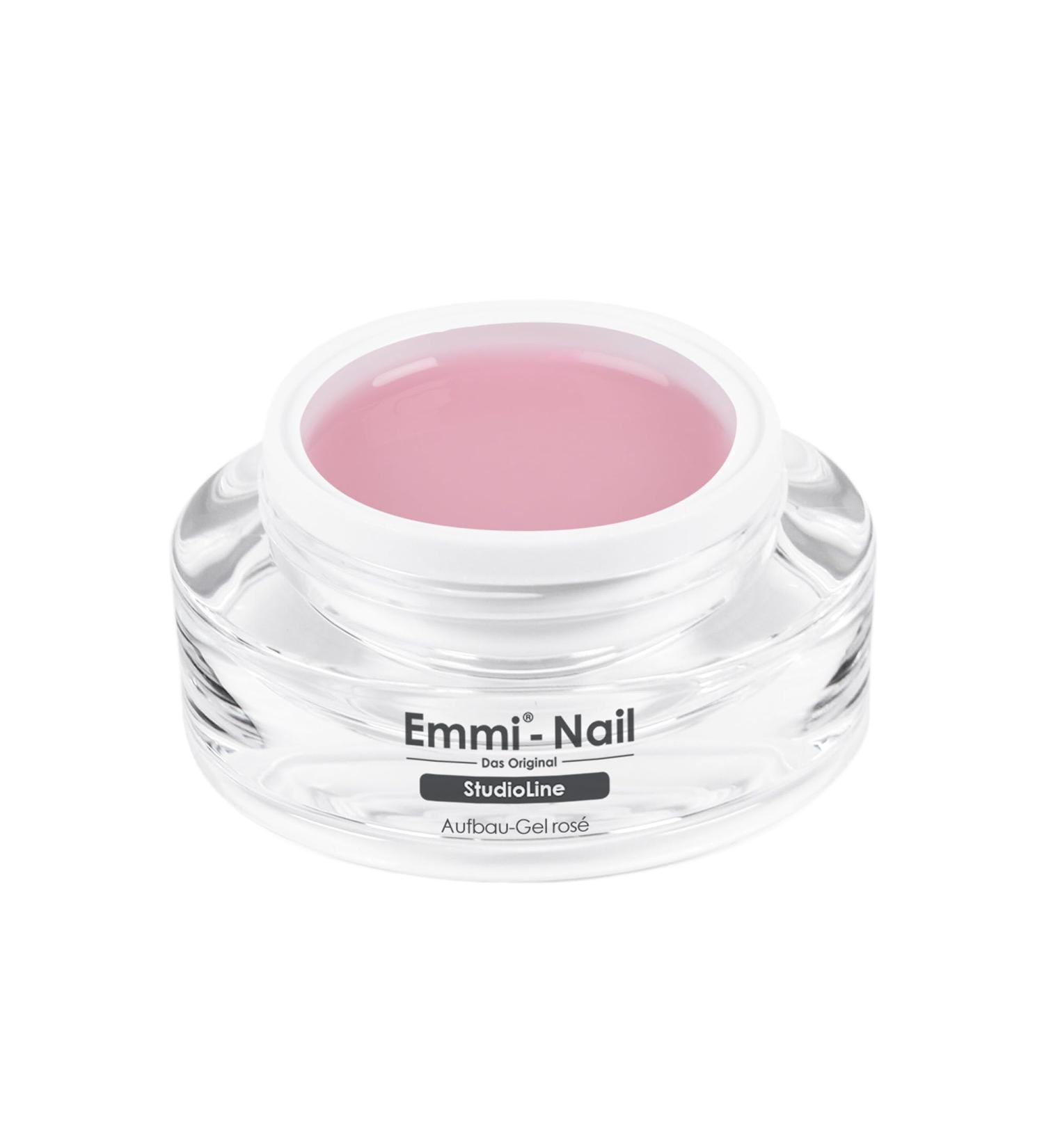 Emmi Nail Studioline Setup-Gel Ros - 15ml | Ideal for Nail Reinforcement | Medium Viscosity & Self-Smoothing | International Shipping Available - Buy Online on GoSupps.com