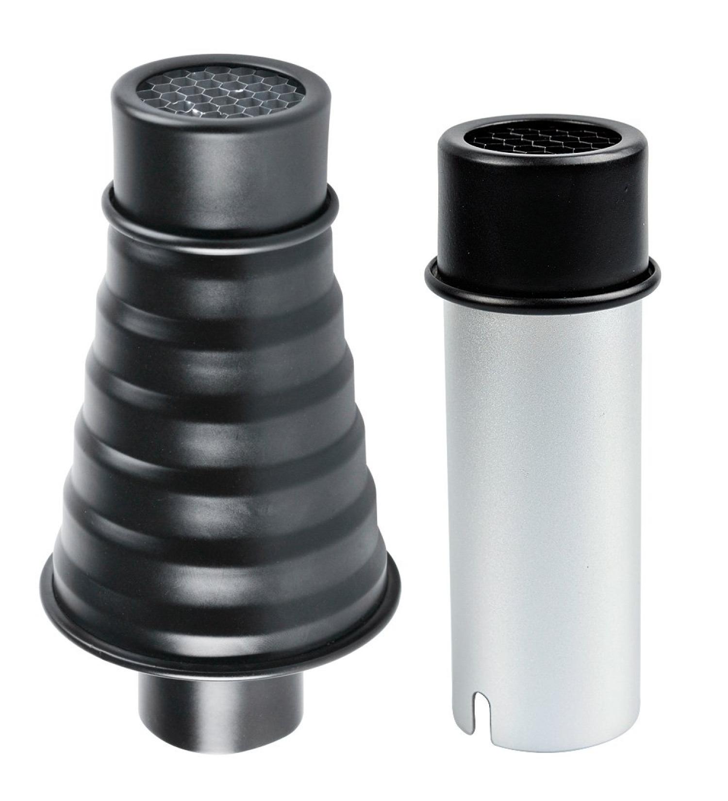 Godox AD-S9 Snoot with Honeycomb Grid for WITSTRO Speedlite Flash - Compatible with AD200, AD200PRO, AD360II - Buy Online on GoSupps.com