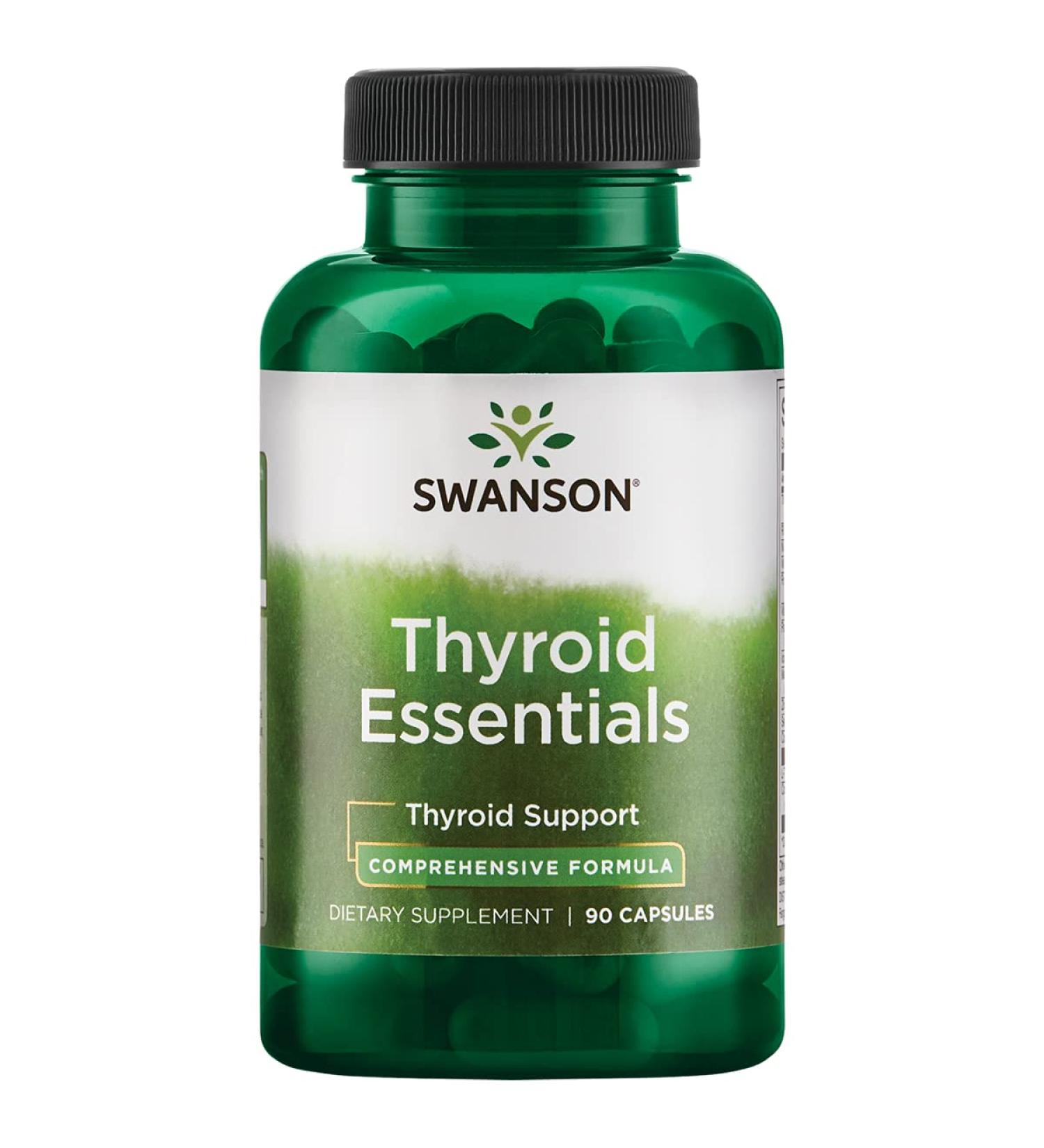 Swanson Thyroid Essentials 90 Capsules 90 Count (Pack of 1) - Buy Online on GoSupps.com