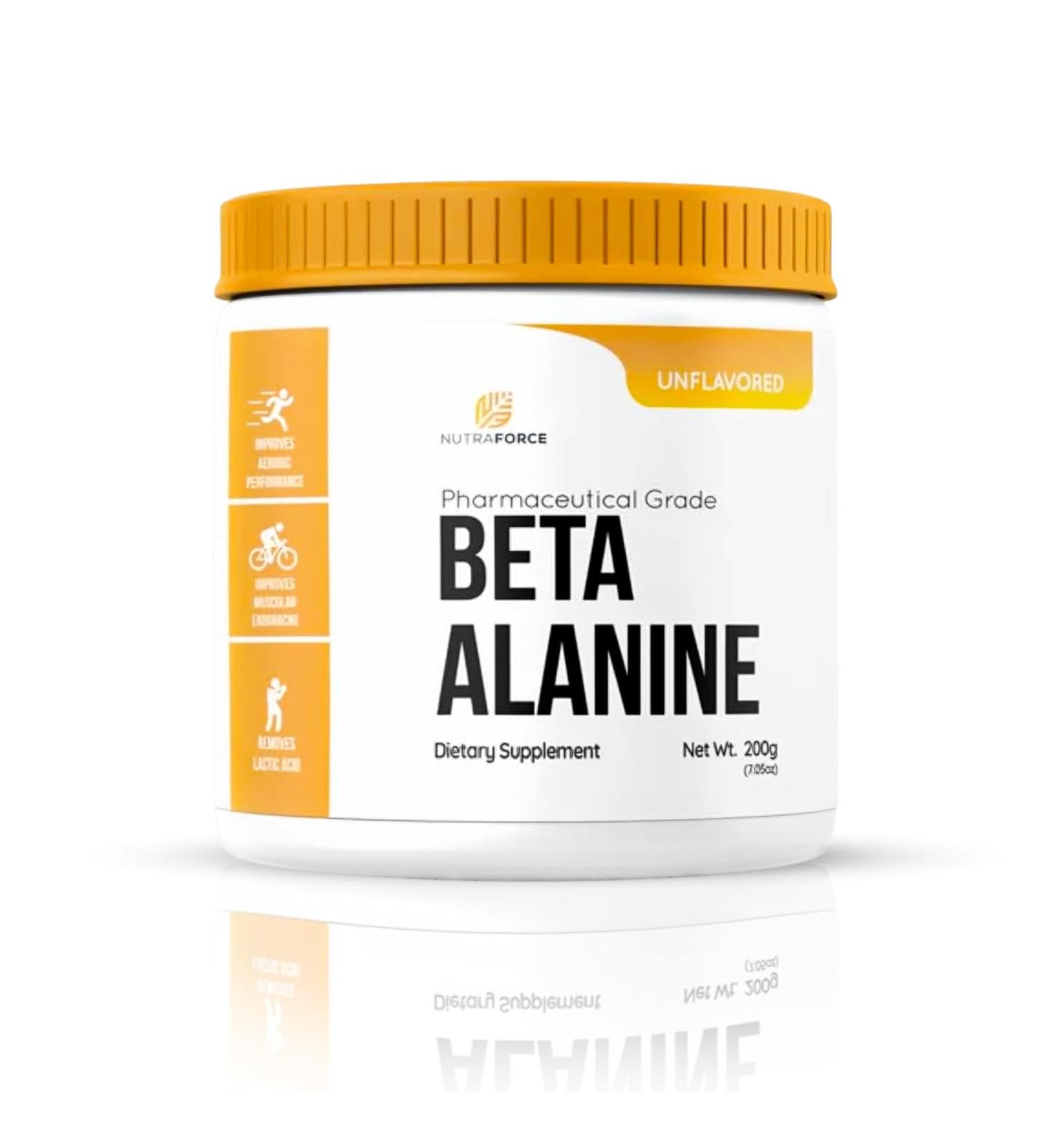 NutraForce Pharmaceutical Grade BETA Alanine 7.05 OZ - Buy Online on GoSupps.com