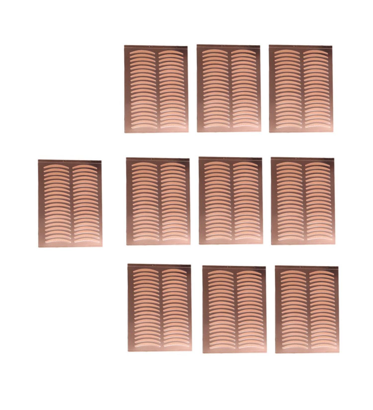 Minkissy Makeup Gadgets: 25 Sheets Double Eyelid Stickers | Eye Makeup Tools for Hooded Eyes | DIY Eyelid Tape & Big Eye Solutions - Buy Online on GoSupps.com