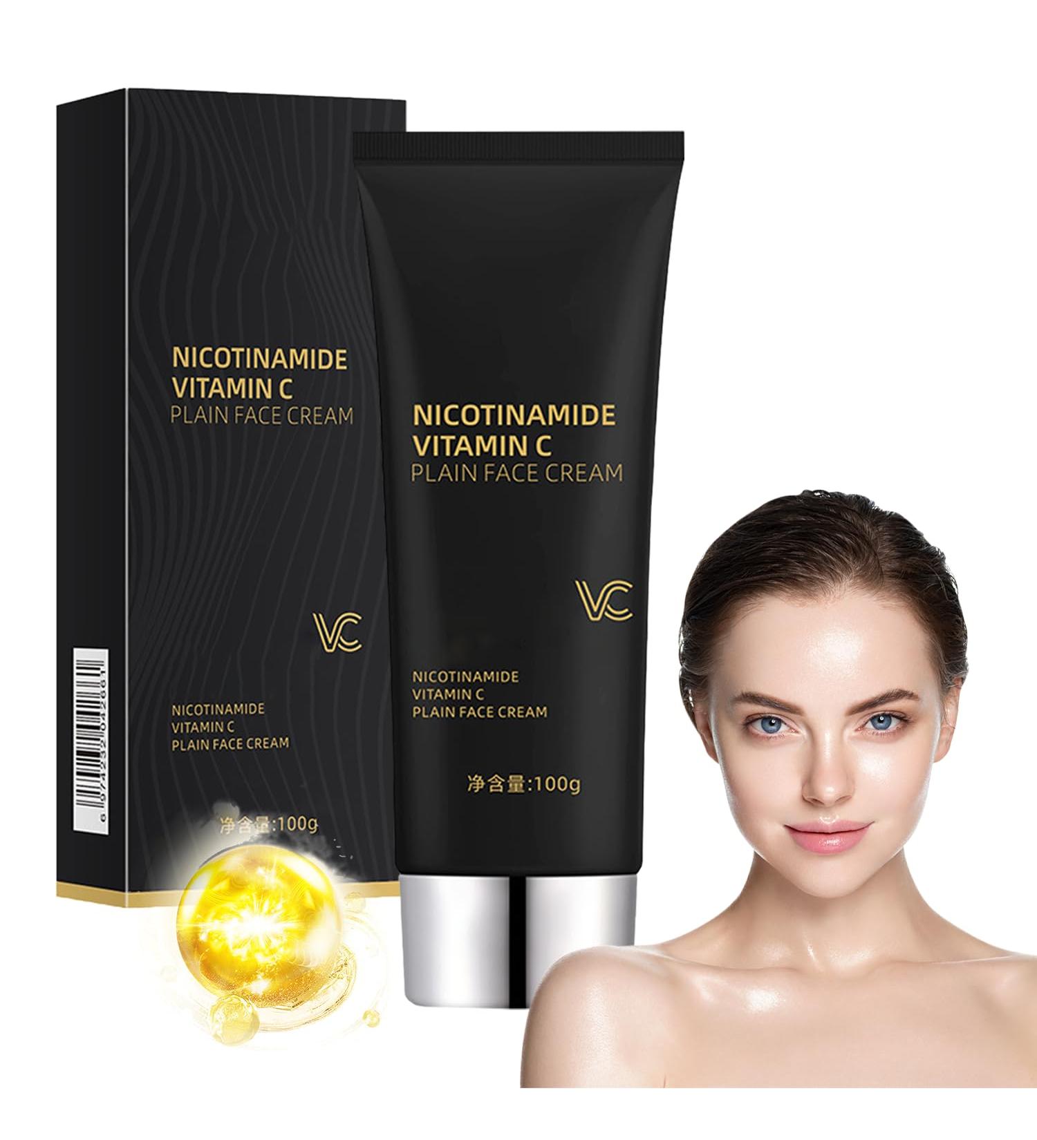 Niacinamide Vitamin C Black Tube Face Cream - Hydrating & Multifunctional Skin Care (1pcs - Buy Online on GoSupps.com