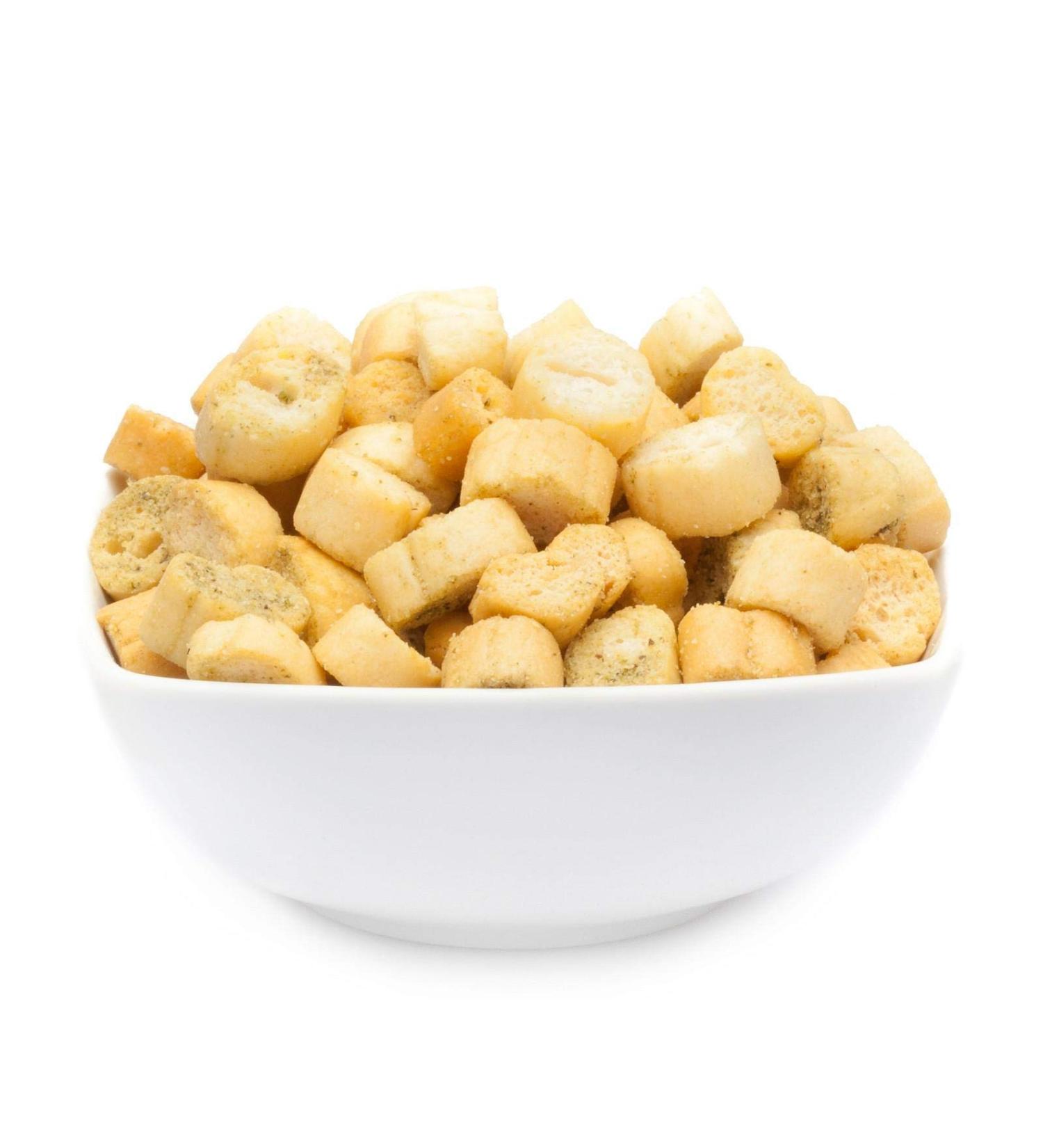 Buy 5.5kg Rosemary Croutons - Vegan & Lactose-Free Bread Cubes for Salads & Soups - Ideal Nibble Snack - International Shipping - Buy Online on GoSupps.com