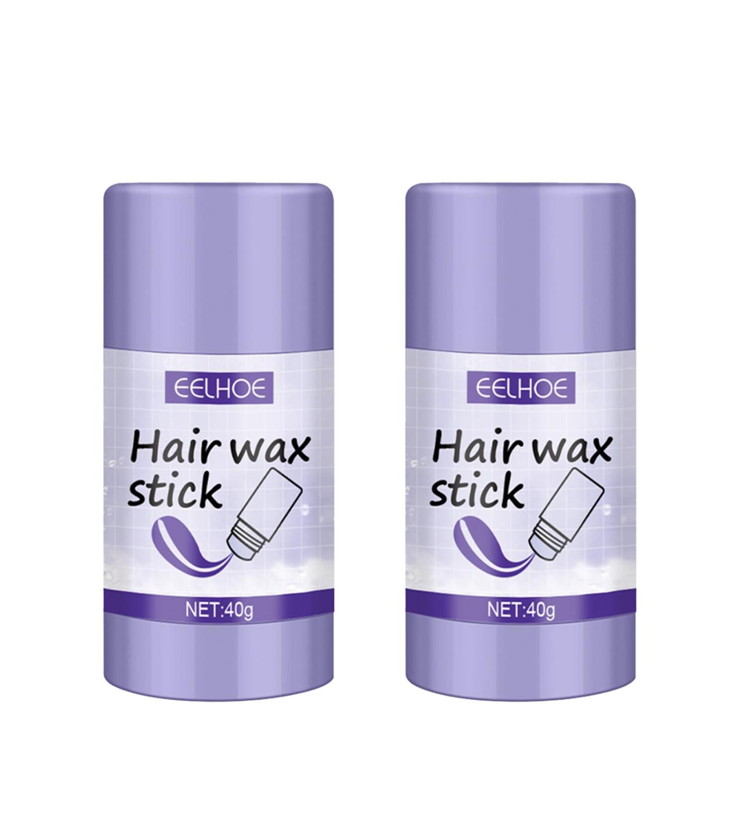 Hinourisha 2PCS Hair Wax Stick Hair Finishing Stick Edge Control Anti-Frizz Non-greasy Hair Pomade Stick Hair Wax Stick for Flyaways Edge Frizz Hair Finishing Stick Suitable for All Hair Types-40g #001 - Buy Online on GoSupps.com