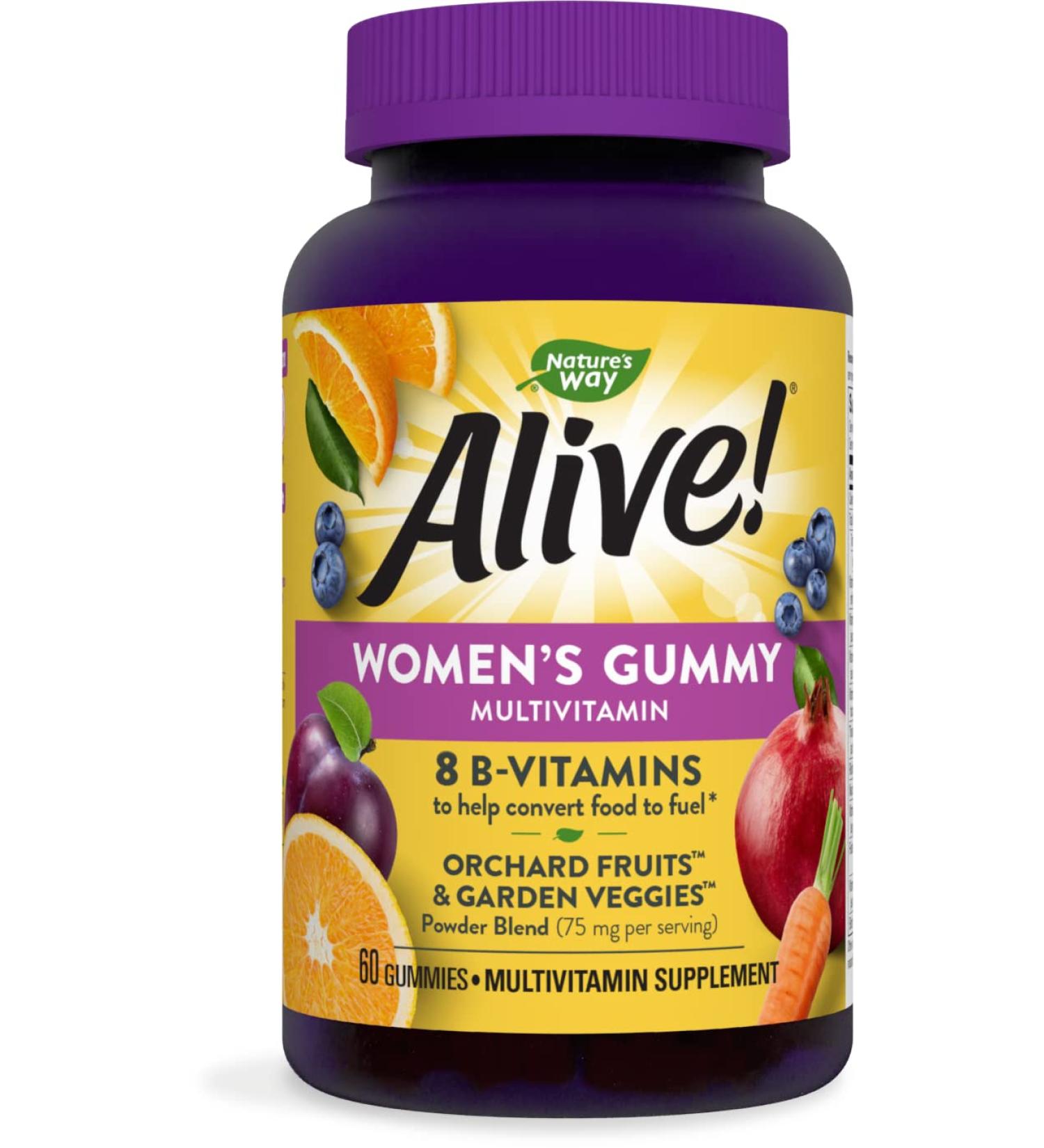 Nature's Way Alive! Women's Gummy Vitamins - Great Fruit Flavor, 60 Gummies - Buy Online on GoSupps.com